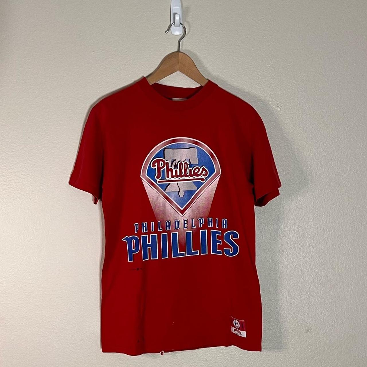 Vintage 90's MLB Philadelphia Phillies Jersey Size - Depop