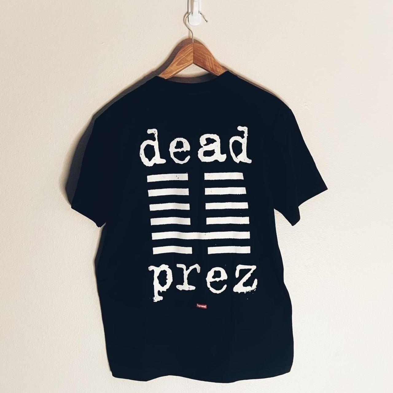 Supreme / DEAD PREZ TEE (ブラックM) - トップス