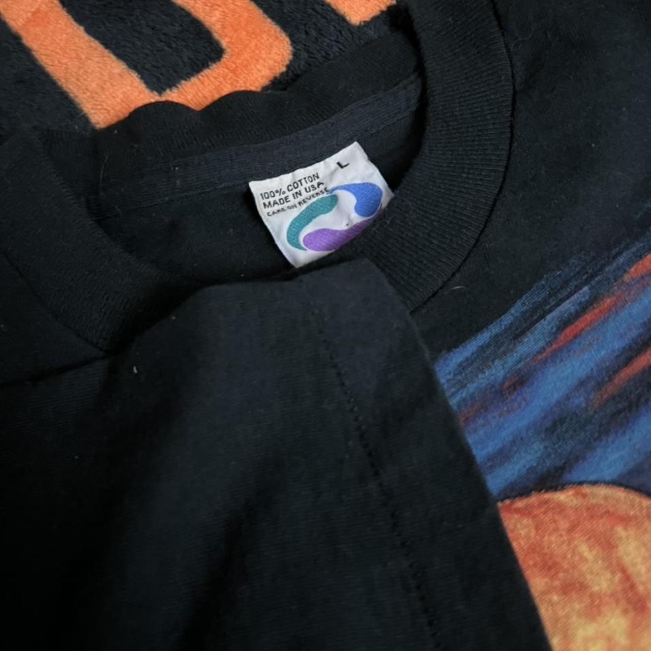 Vintage 1996 Liquid Blue Scream Art White Tag Made | Depop