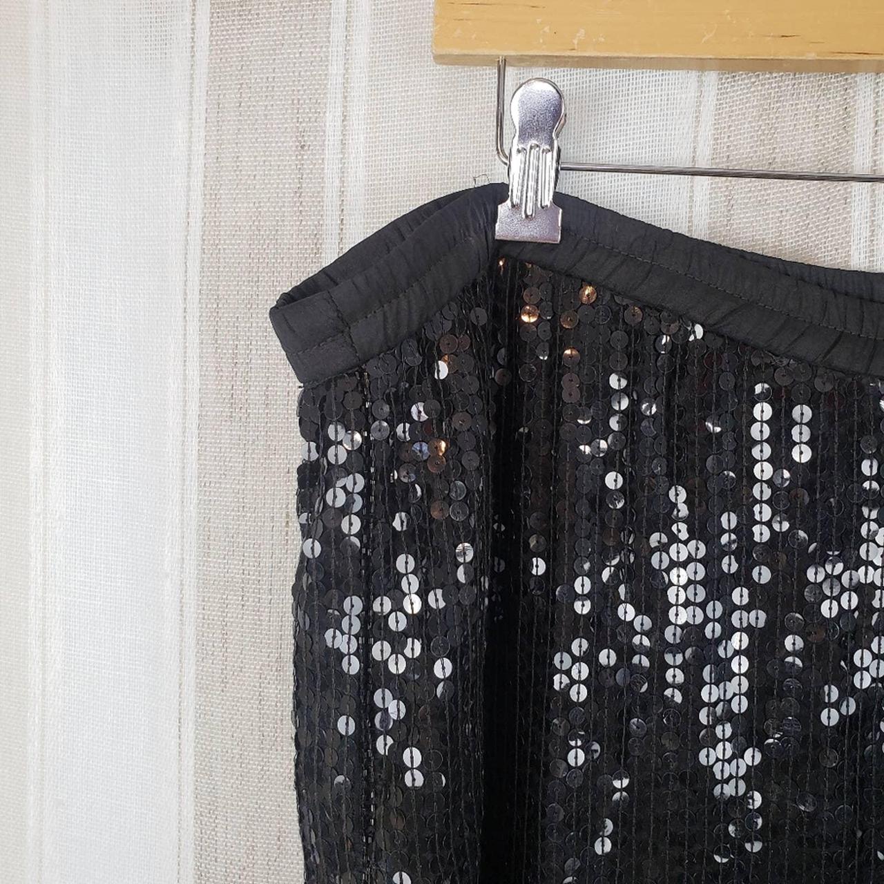 Product Image 2 - Vintage 100% Silk Sequined Skirt