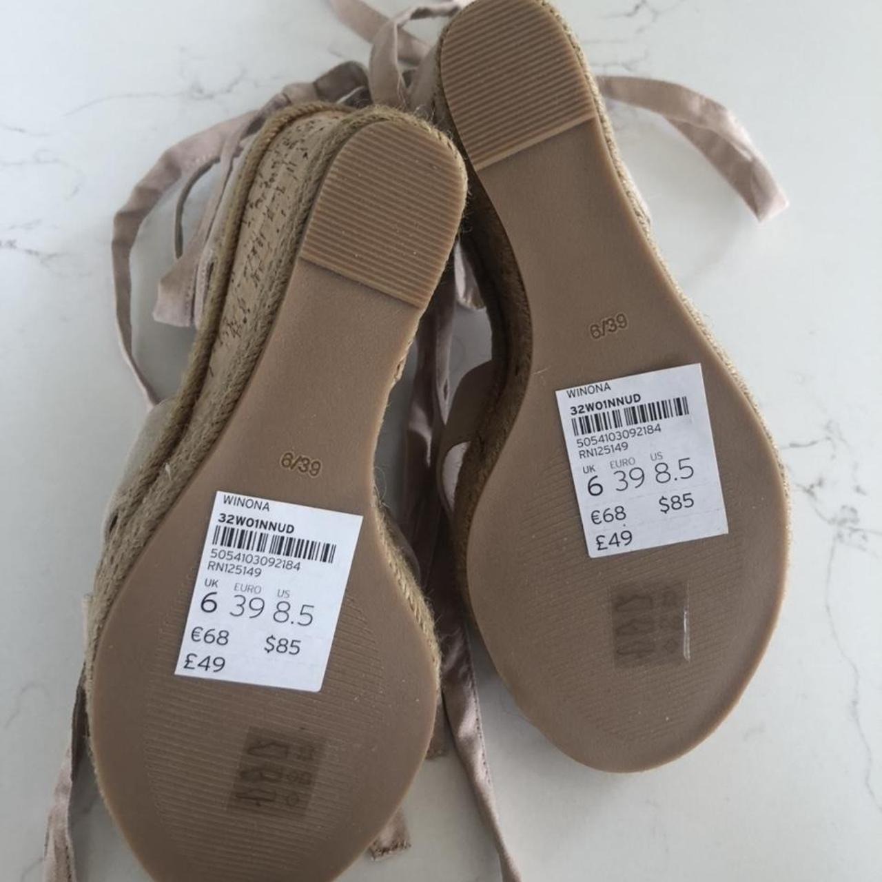 Topshop winona wedges hotsell