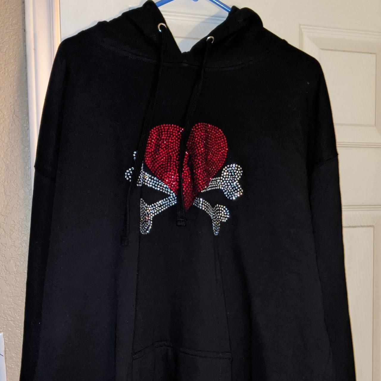 Custom 2024 rhinestone hoodie