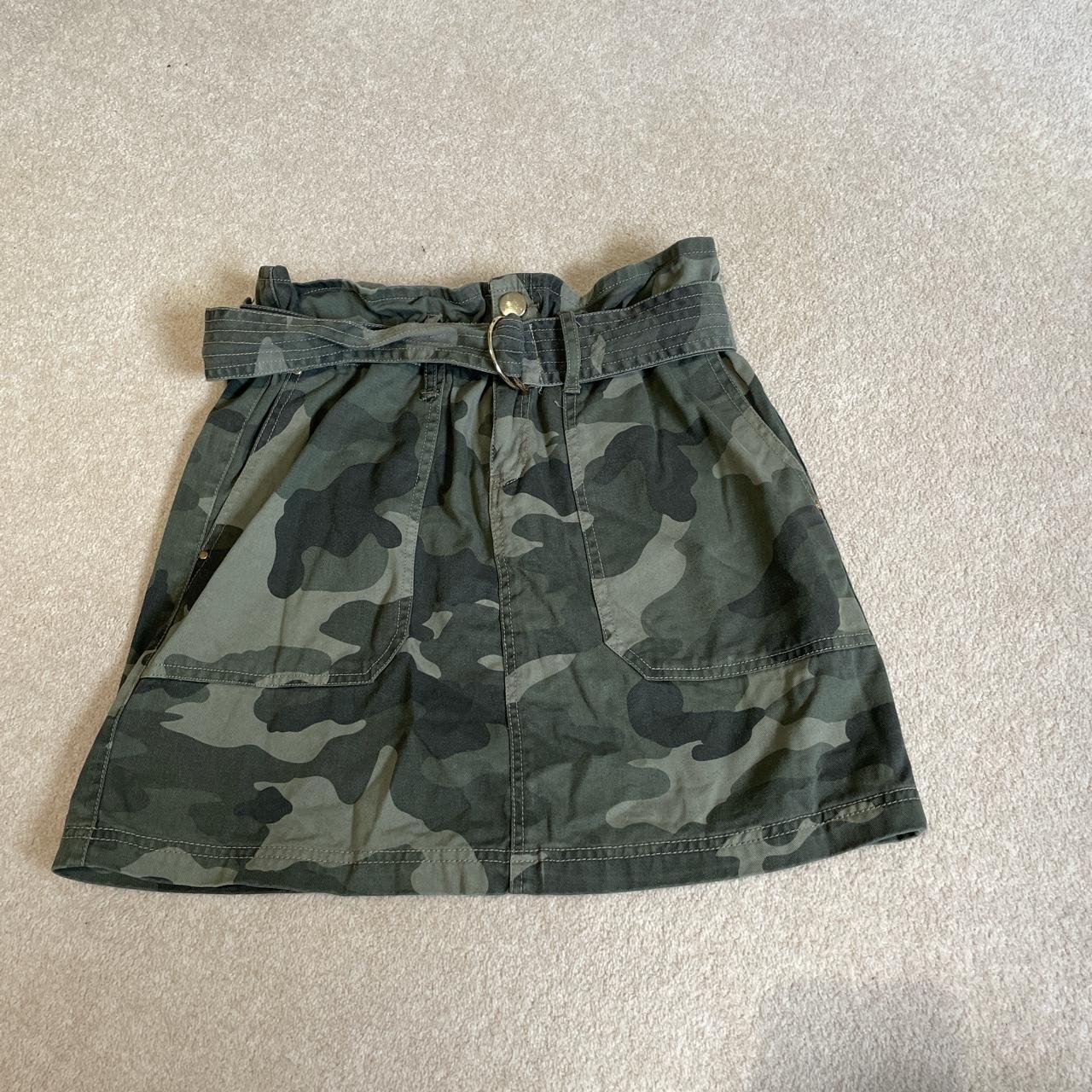 River island camo skirt camoskirt