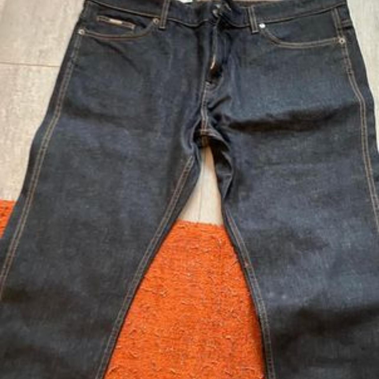 Forberedelse velordnet Stereotype Hugo Boss Delaware Jeans - dark blue denim Size W38... - Depop