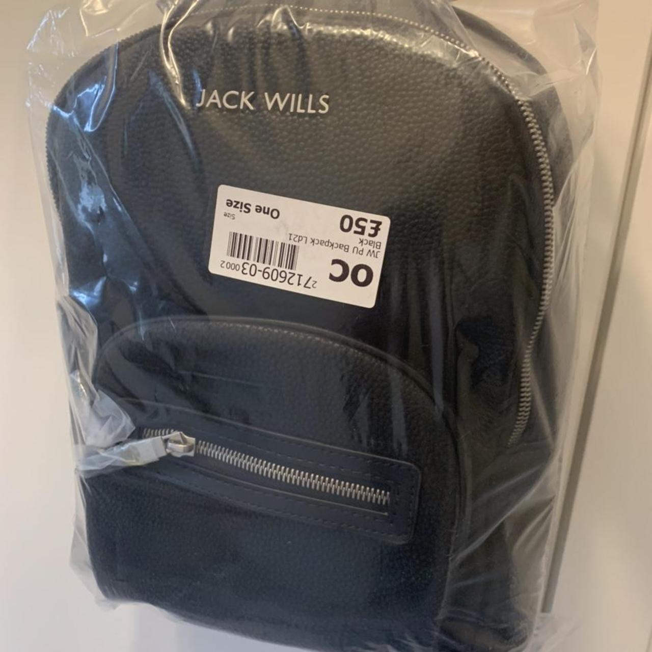 Jack Wills Black Backpack Brand new in and unopened... Depop