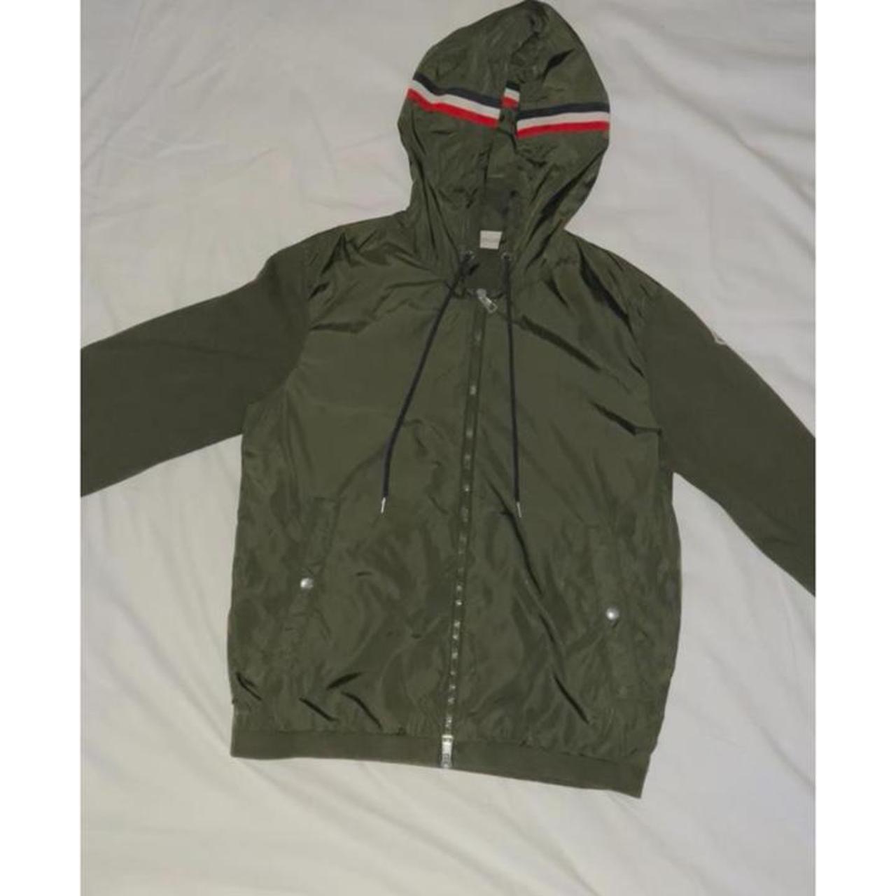 Men’s green moncler jacket Size medium Good condition Depop