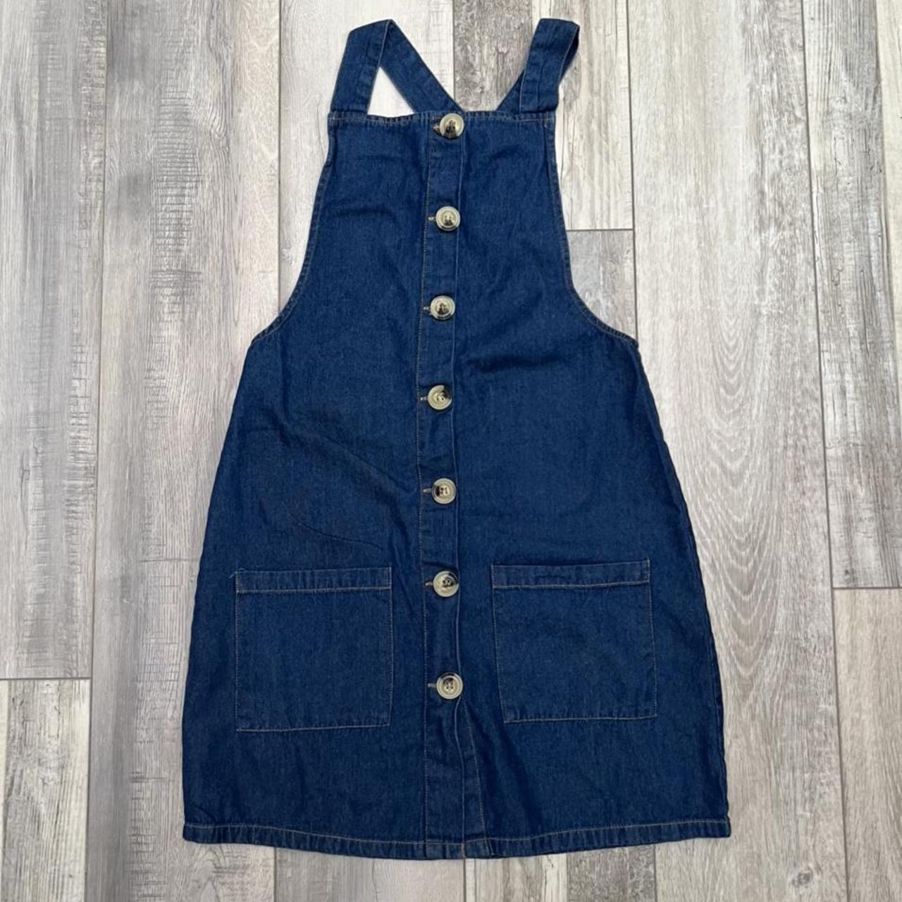 #Denim #Overalls #Dress - Depop