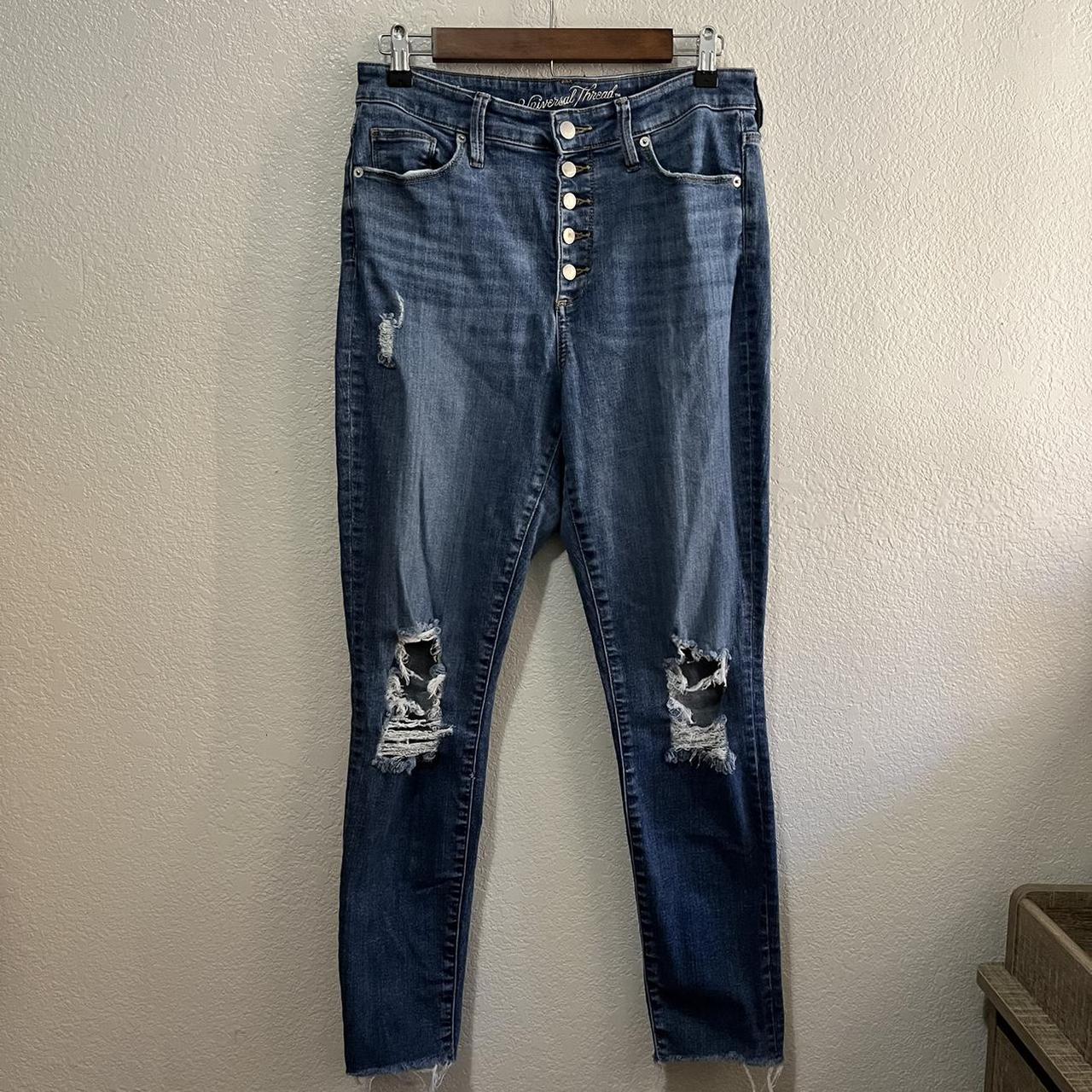 Universal Thread - High Rise Skinny Jeans -... - Depop