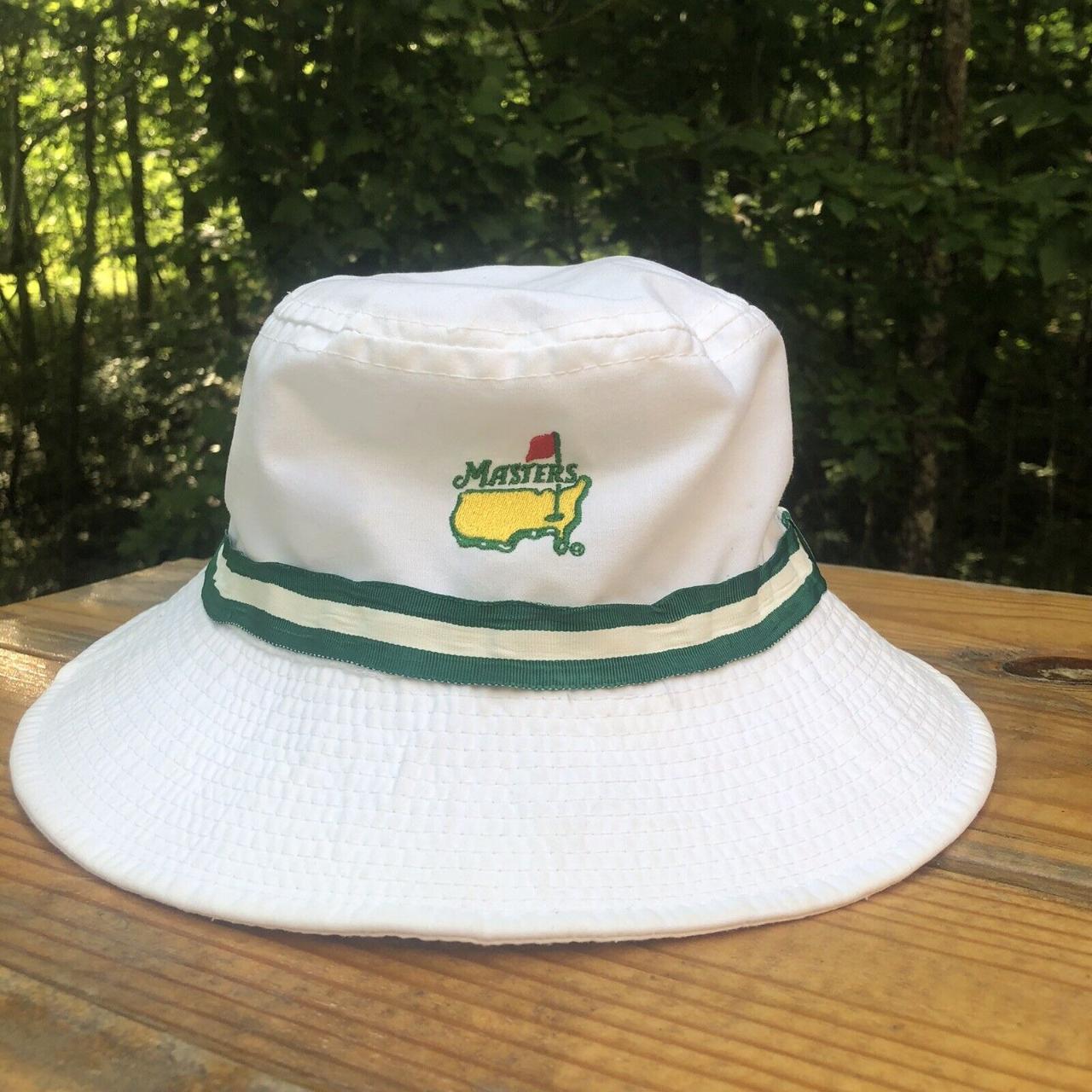 masters yellow bucket hat