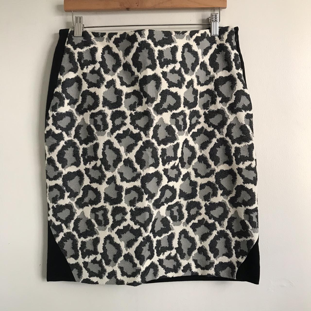 Diane Von Furstenberg leopard pencil skirt