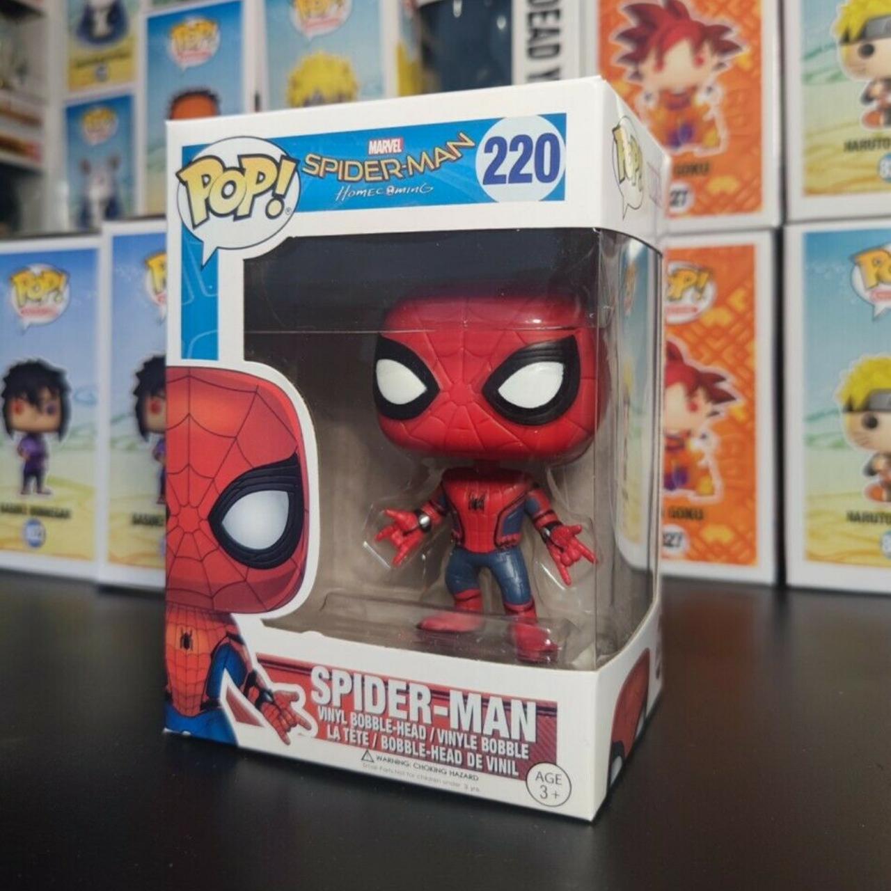 Funko POP! Marvel Hero Spider-Man #220 Spiderman... - Depop