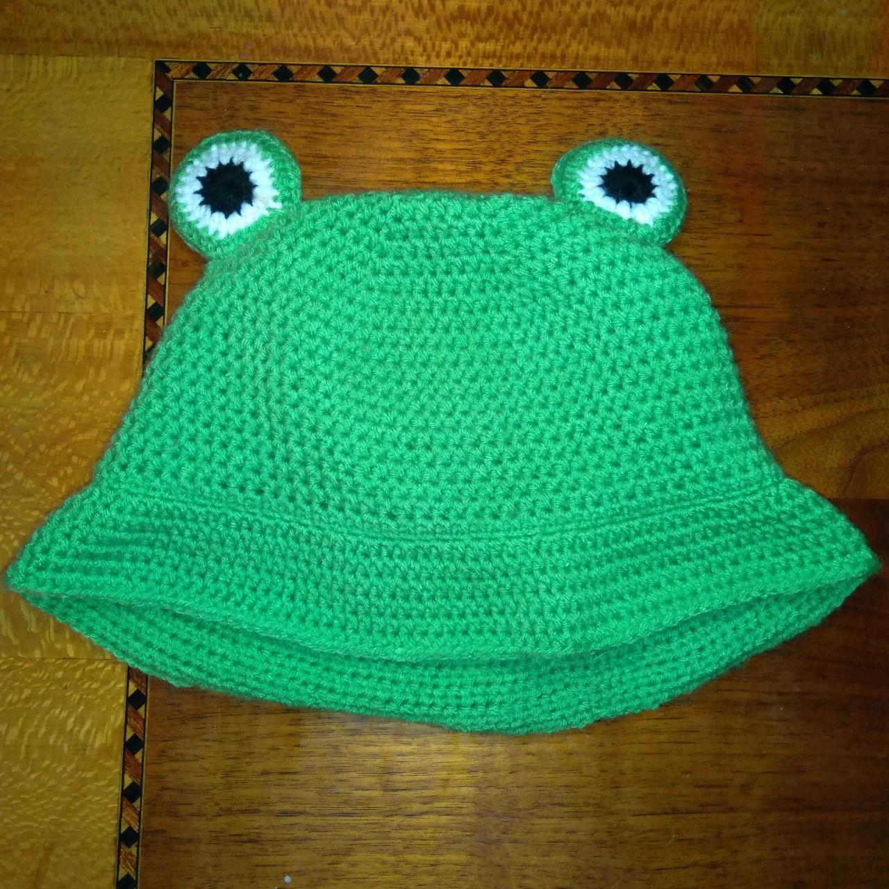 Froggie bucket hat! Made to order in any color!... Depop