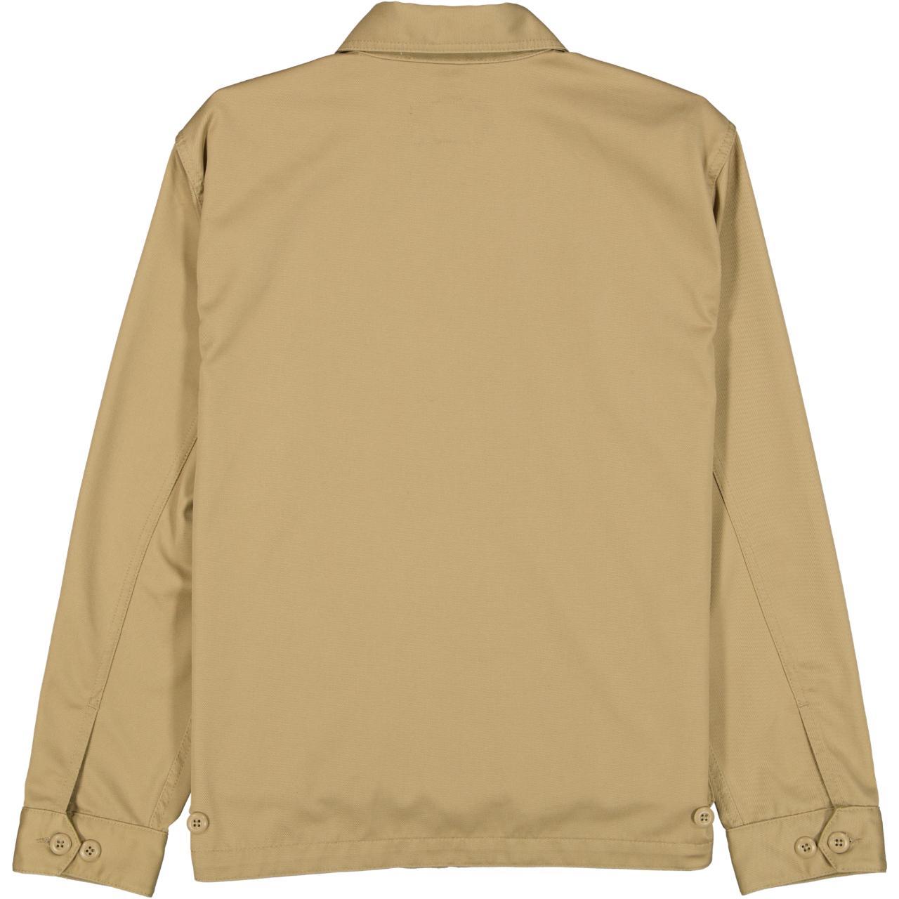 Carhartt WIP Men's Tan and Cream Jacket Depop