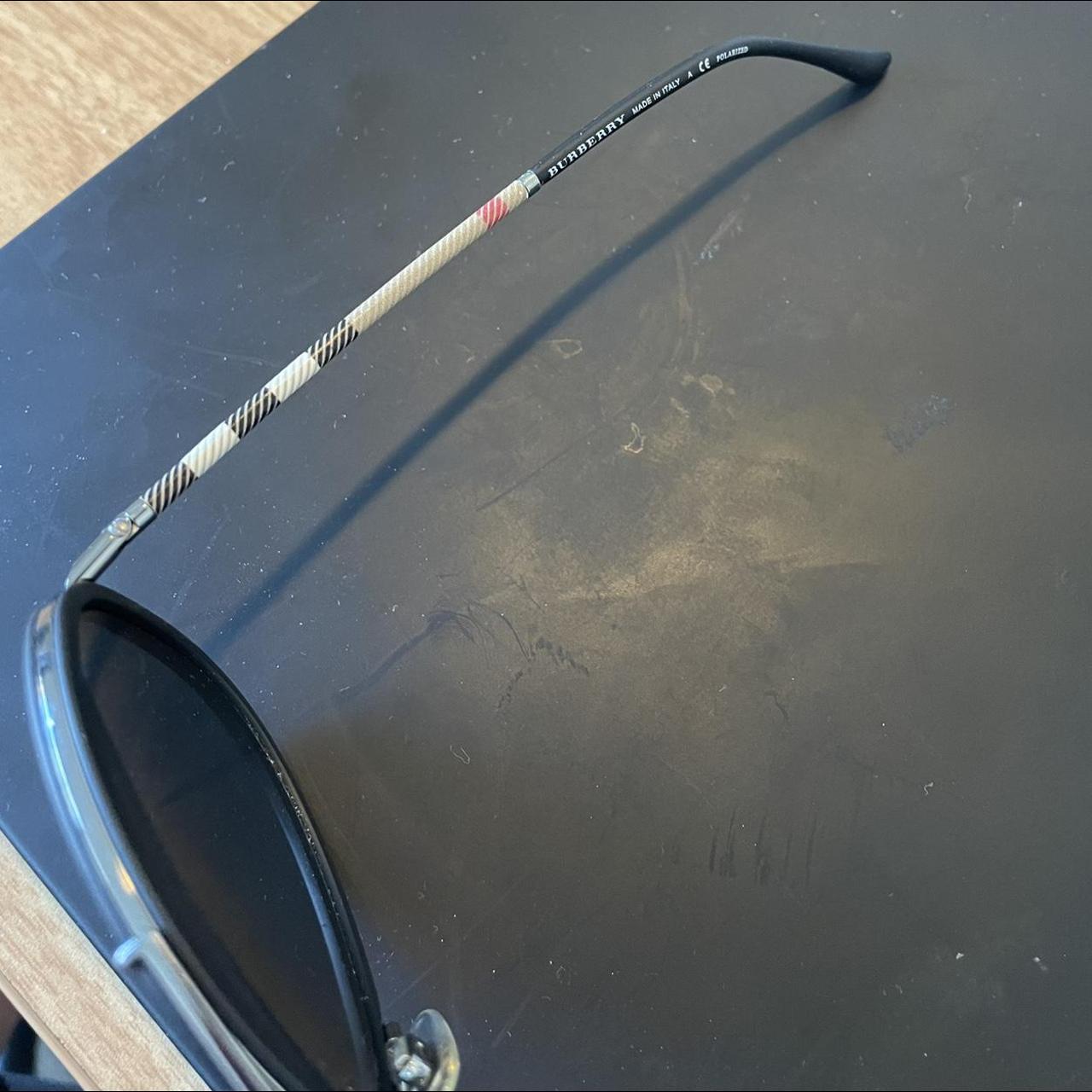 burberry polarized aviator sunglasses