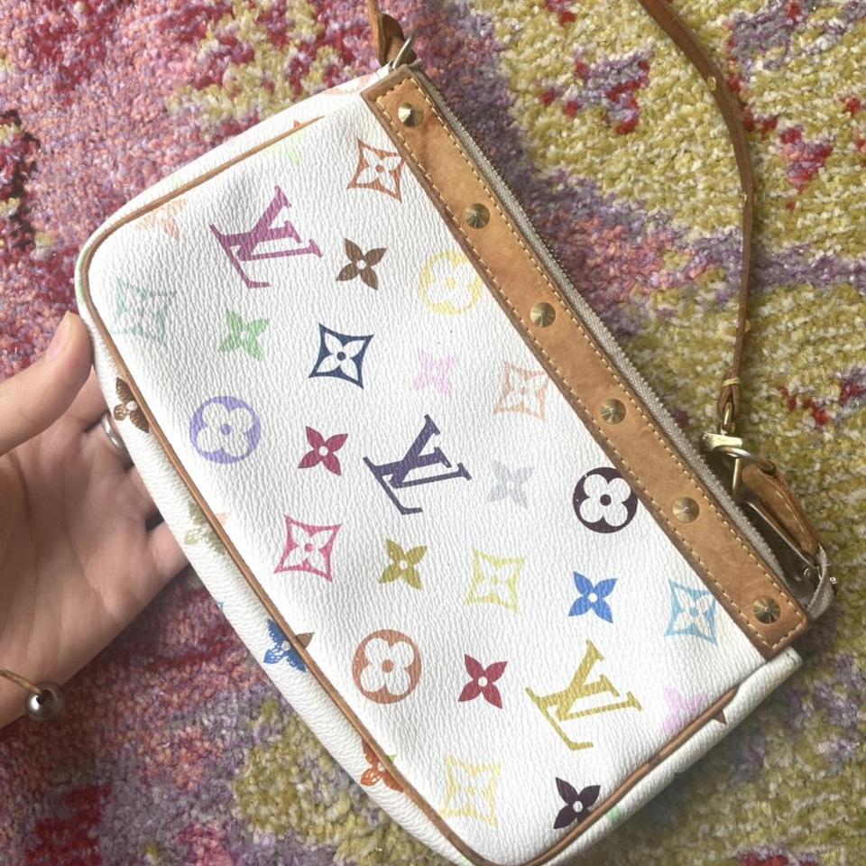 DESIGNER ON DEPOP?!, LOUIS VUITTON MULTICOLOR POCHETTE 2020