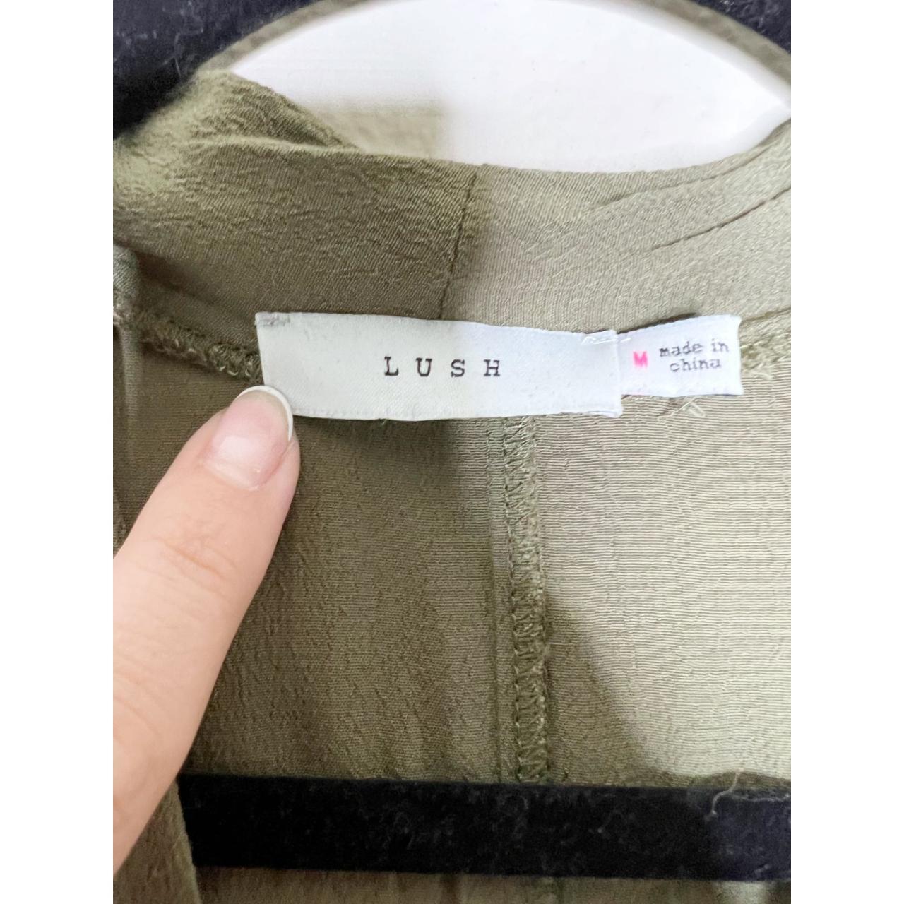 Product Image 2 - Lush Women's Army Green Sleeveless