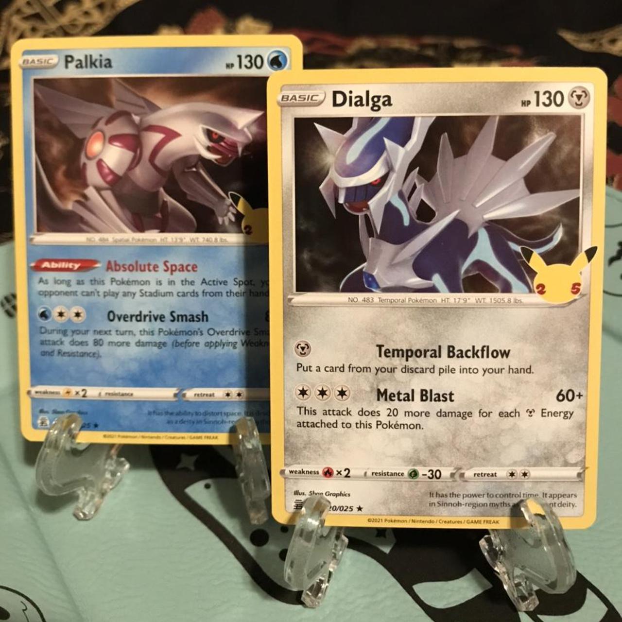  Dialga & Palkia - Pokemon Celebration Card Lot