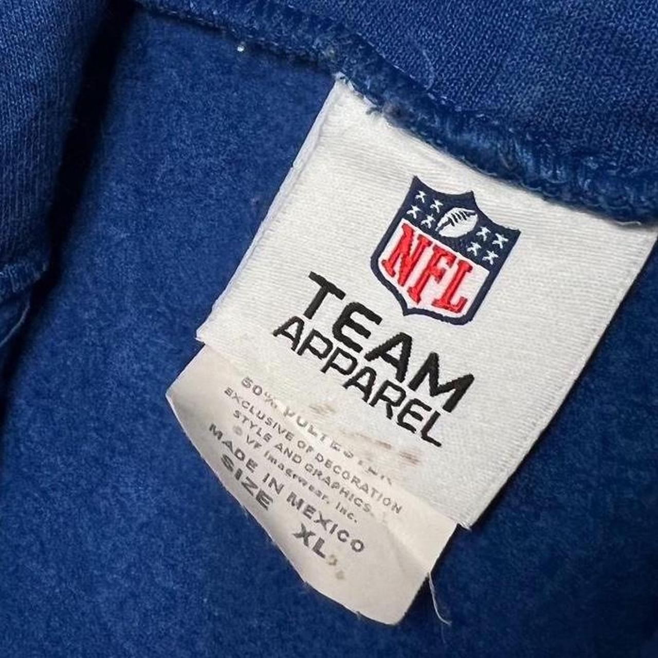 Official NFL Team Apparel Full Zip Indianapolis... - Depop