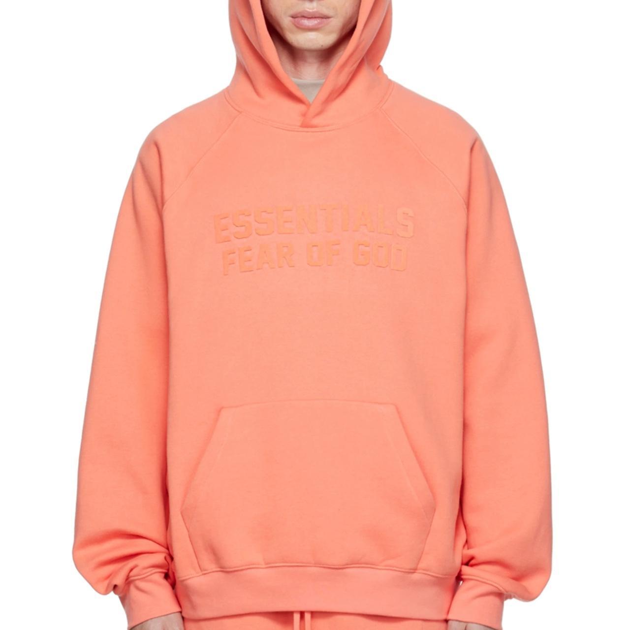 FEAR OF GOD Essentials Coral Hoodie