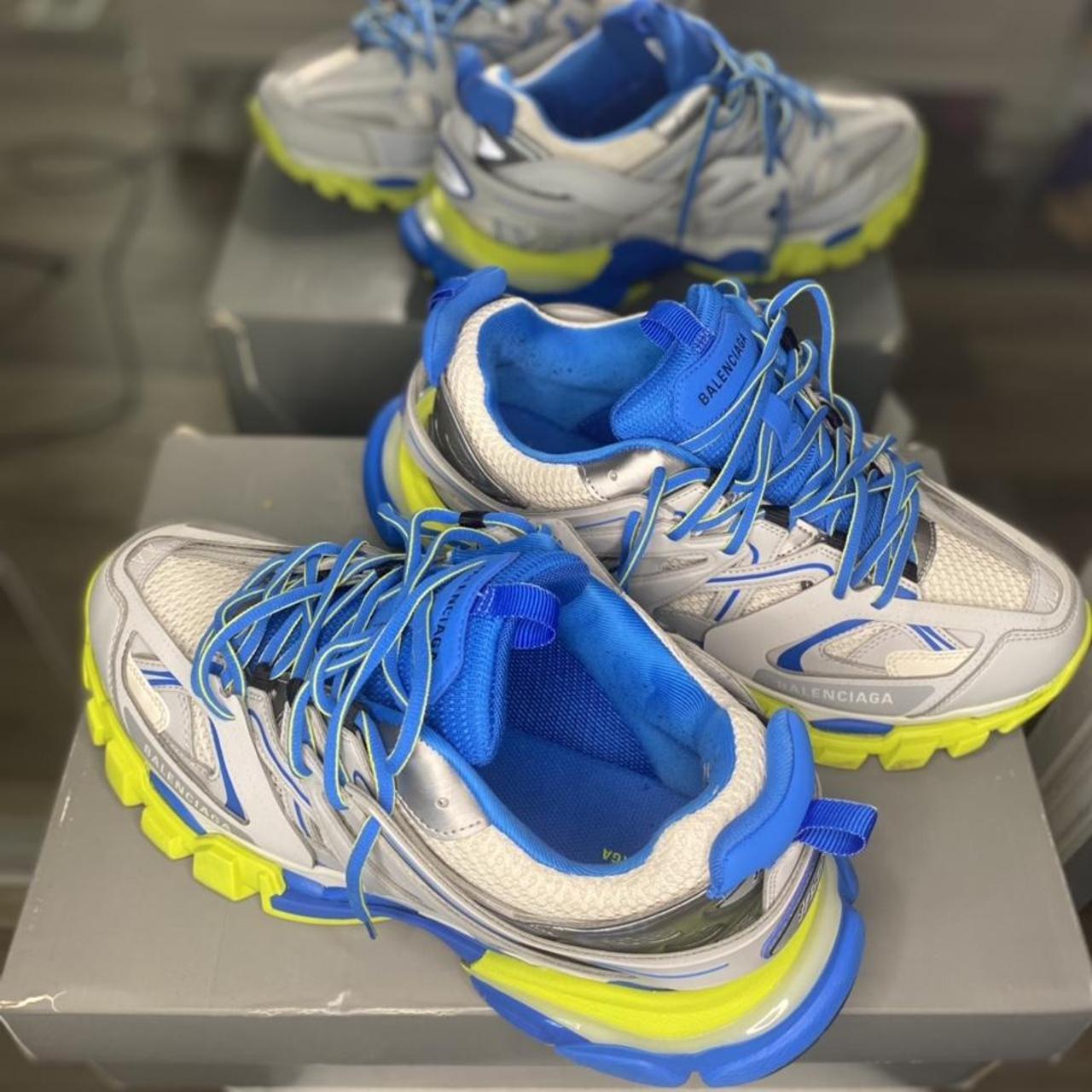 Balenciaga track discount yellow blue