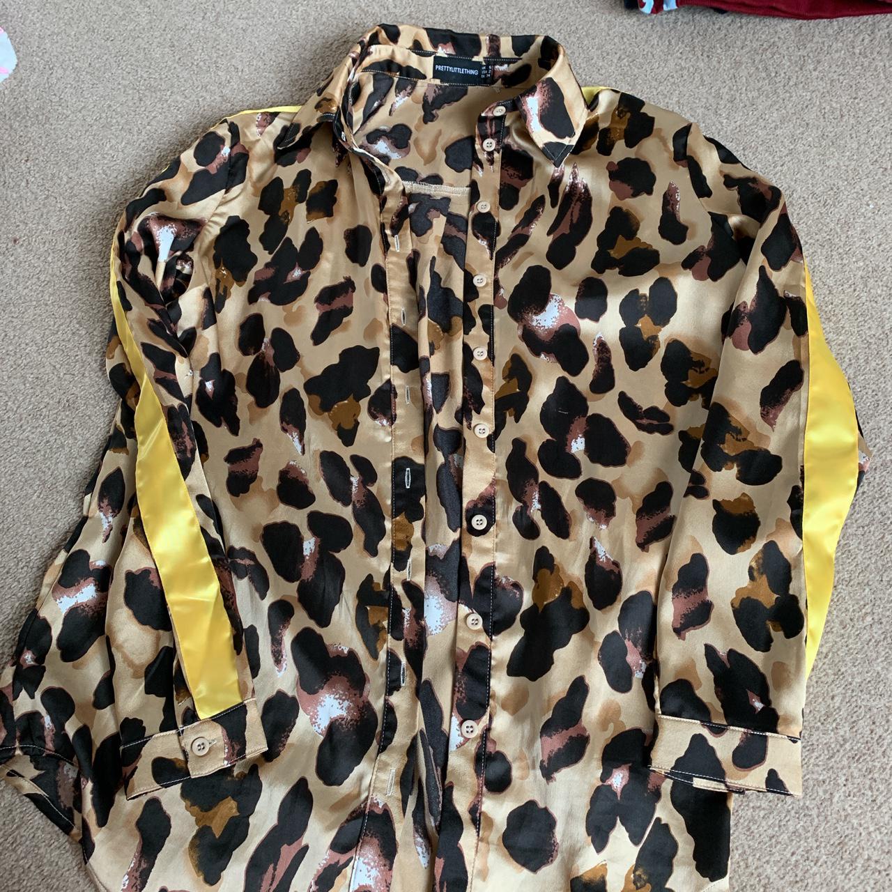 pretty little thing leopard shirt