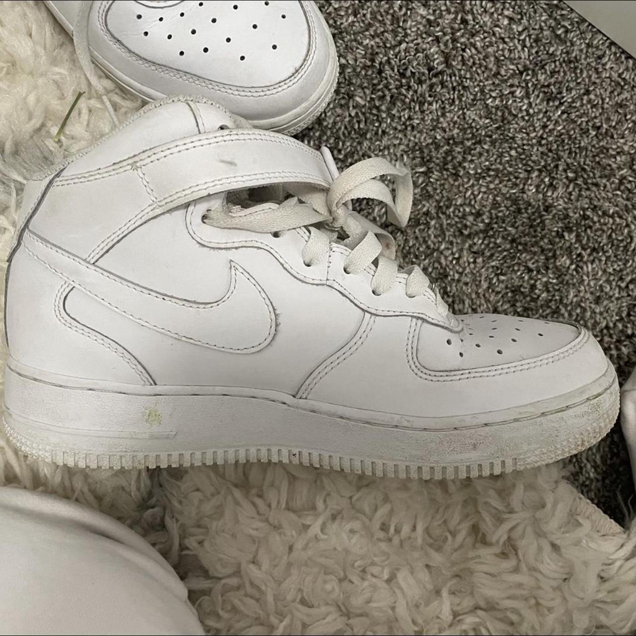 High Top Air Force Ones! Super Cute Good Way To Add - Depop