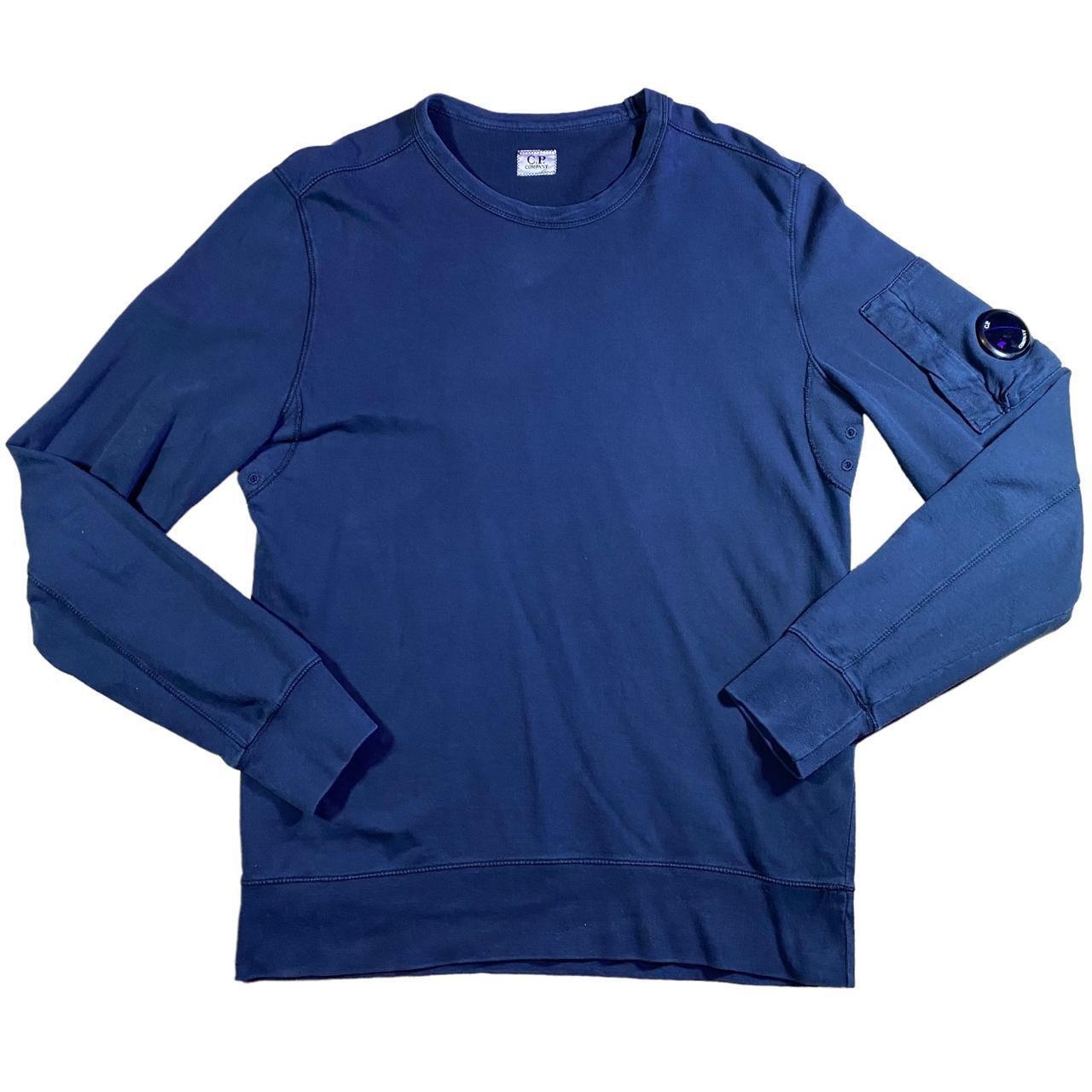 Cp company jumper navy hot sale