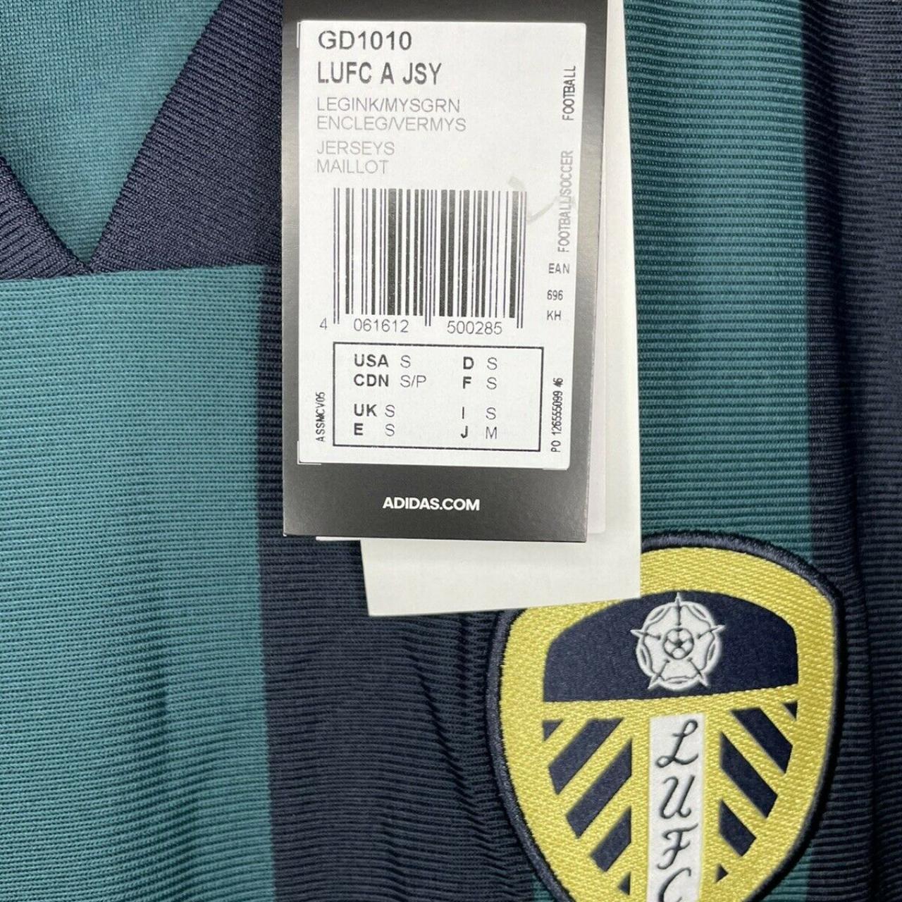 Leeds United 2020/21 Away Football Shirt Size Small... - Depop