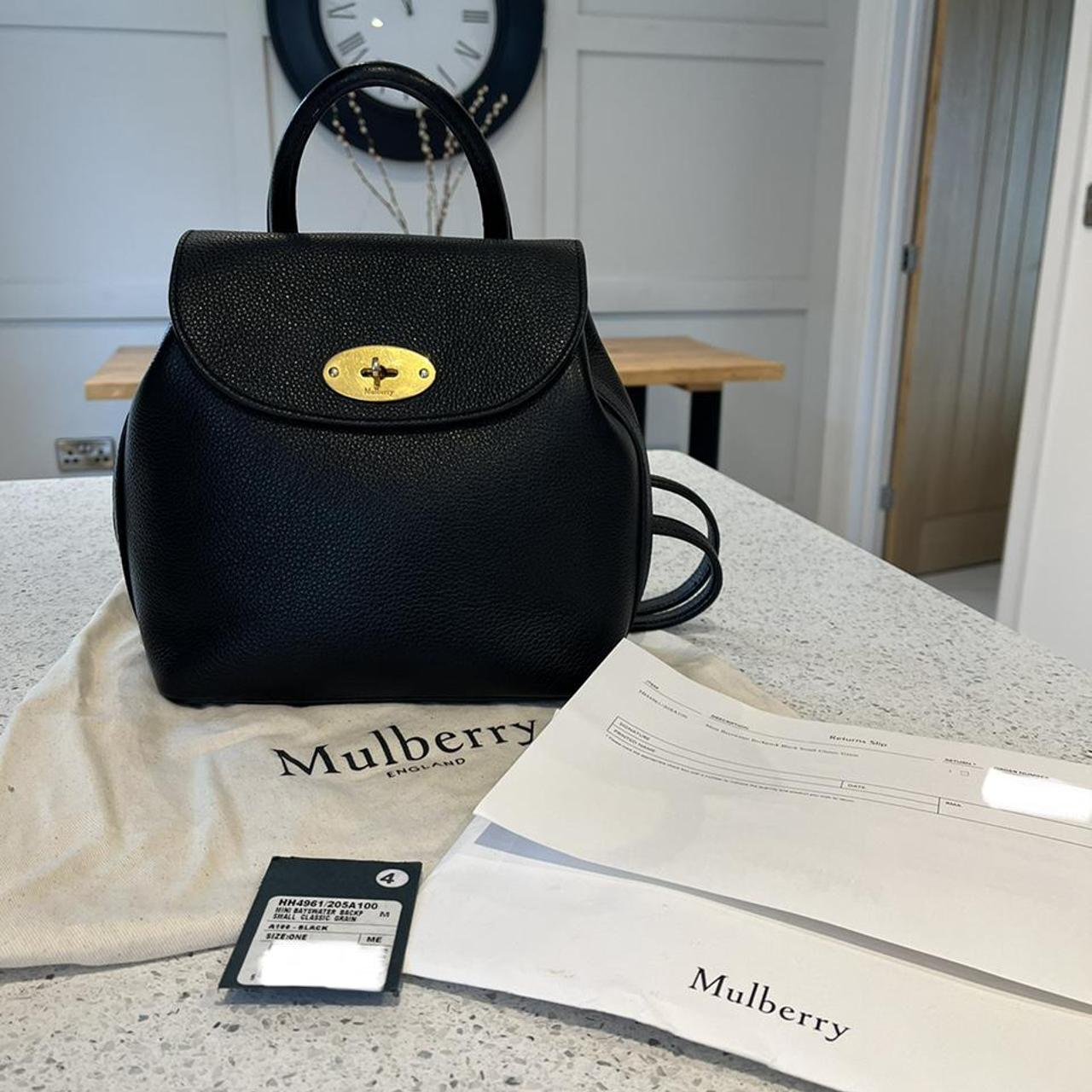 mulberry bayswater backpack oxblood