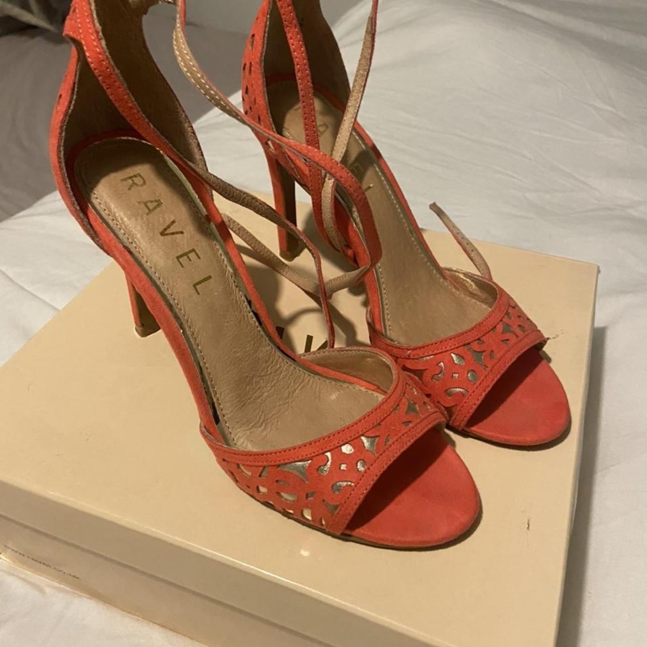 Coral sandals for wedding online