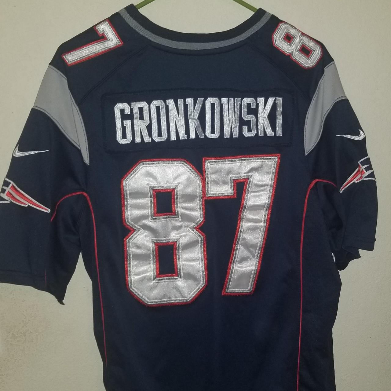 Patriots jersey outlet gronkowski mens