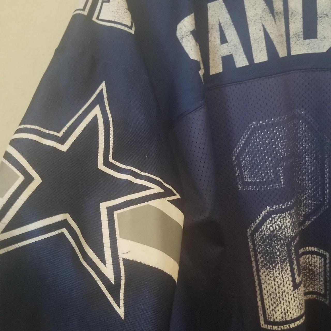 Vintage Dallas Cowboys Deion Sanders Jersey Sz. - Depop