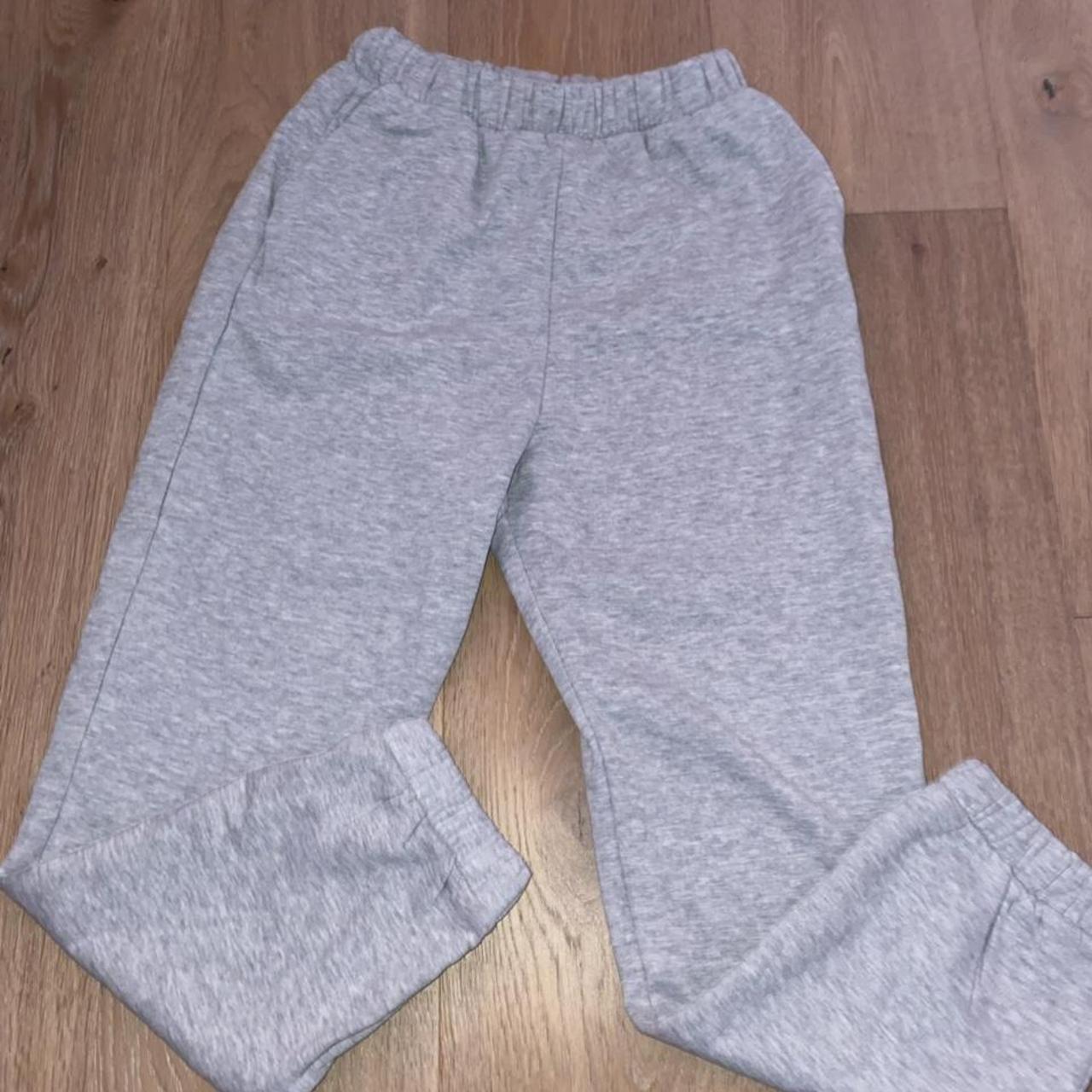 Zara Women's Grey Joggers-tracksuits | Depop