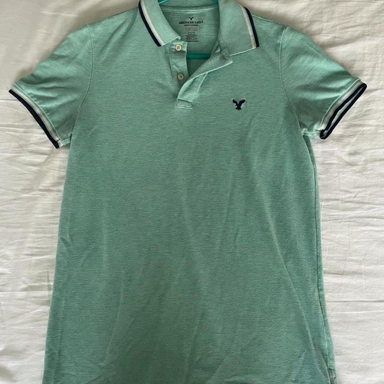 American Eagle Outfitters Men's Poloshirts Depop