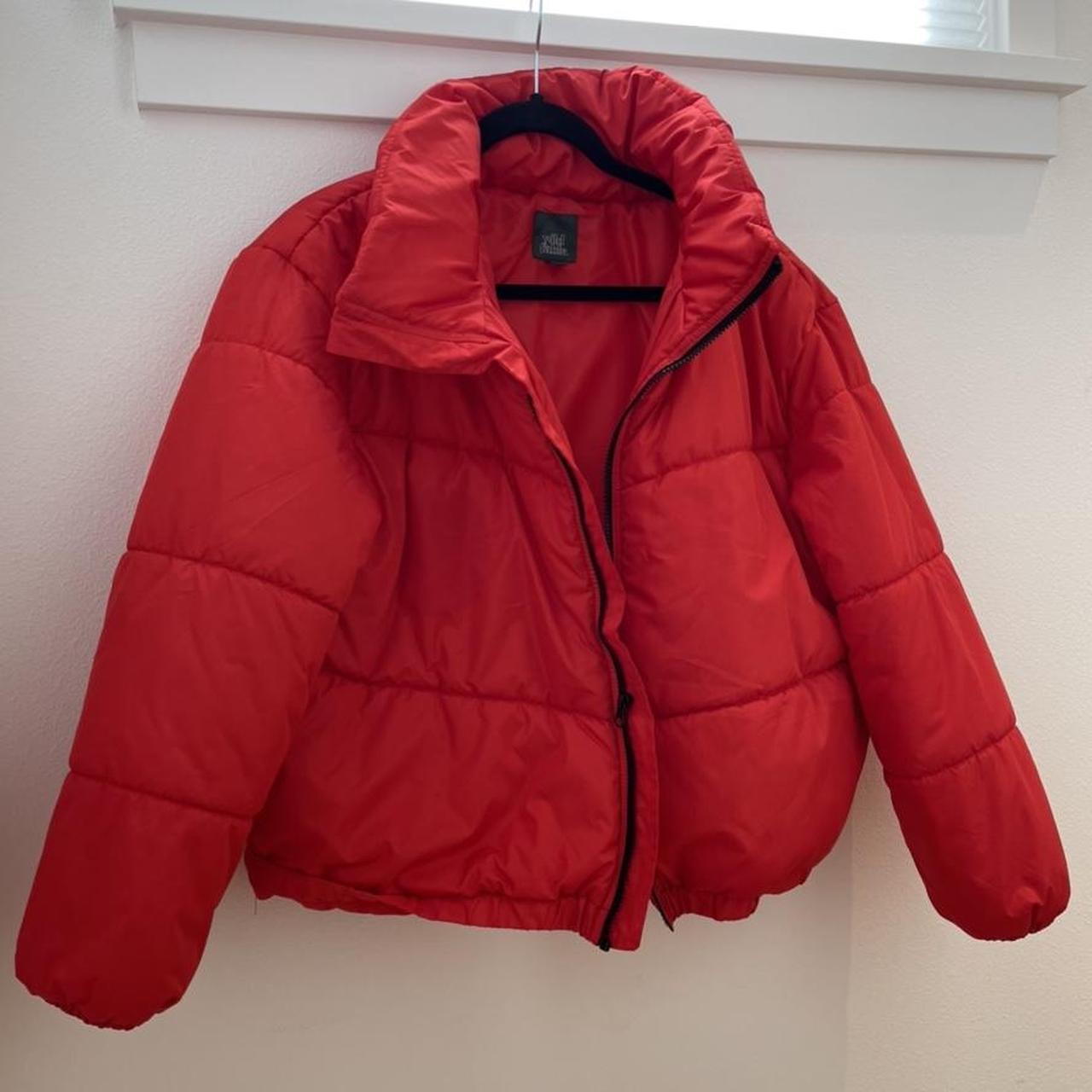 wild fable red jacket