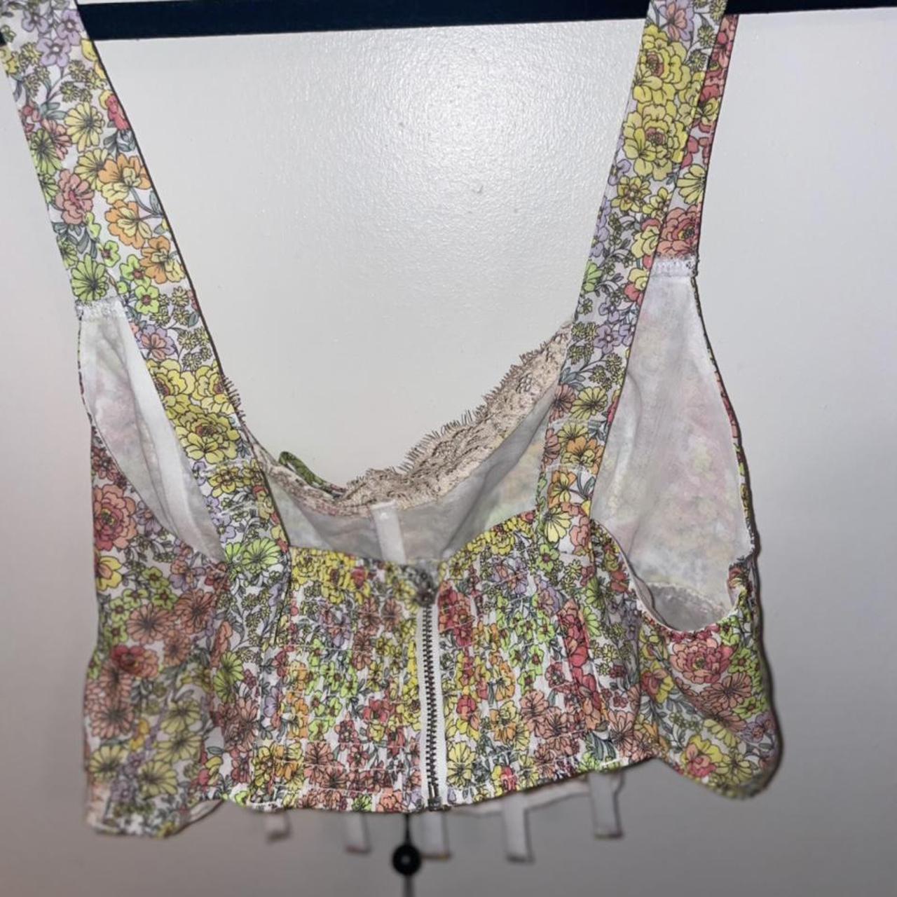 For love and lemons floral bustier. Brand new with... - Depop