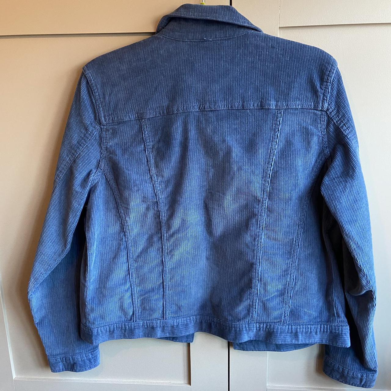 Light blue versatile Next corduroy jacket size 14... - Depop