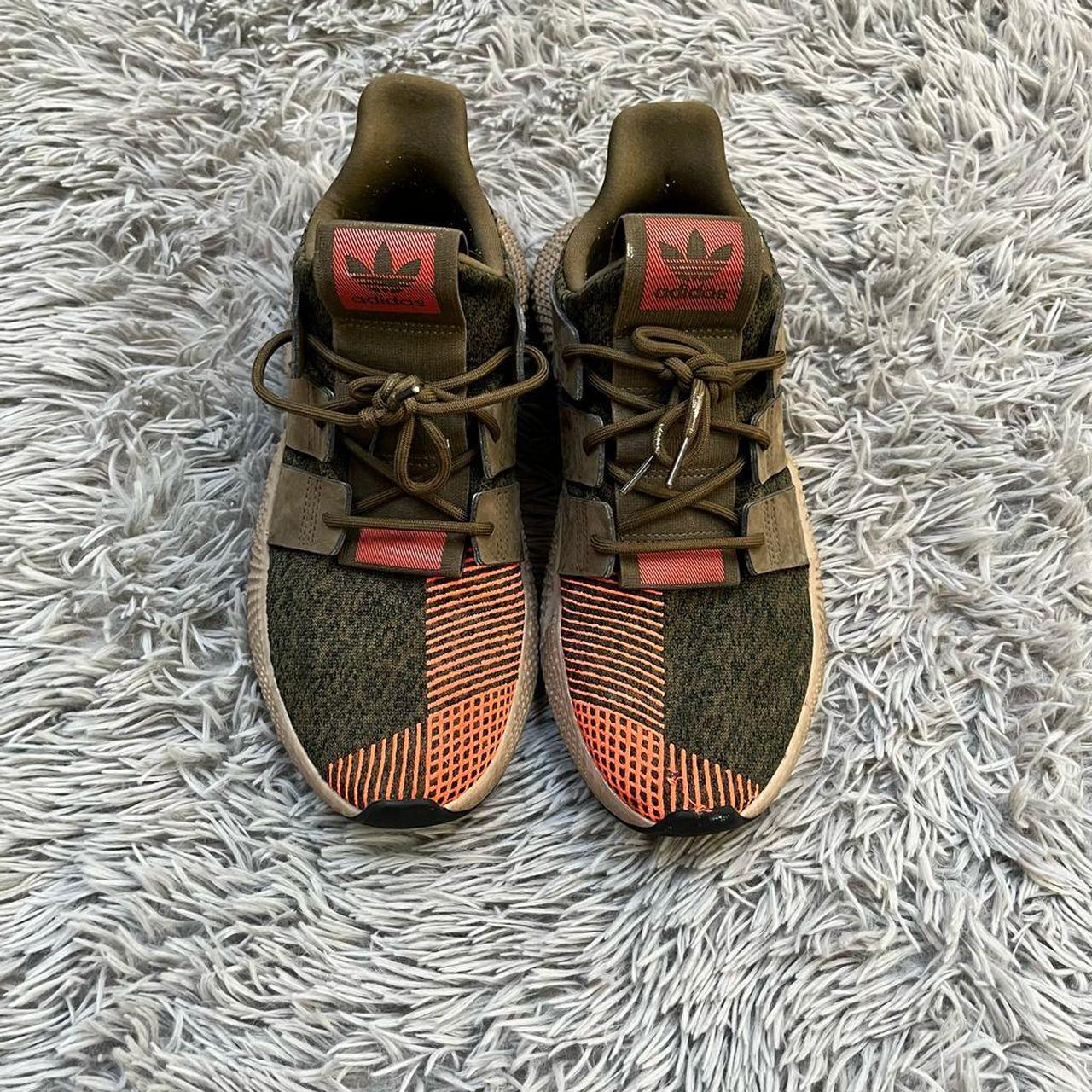 Adidas Classic Men s Prophere Trace Olive Solar Red Depop