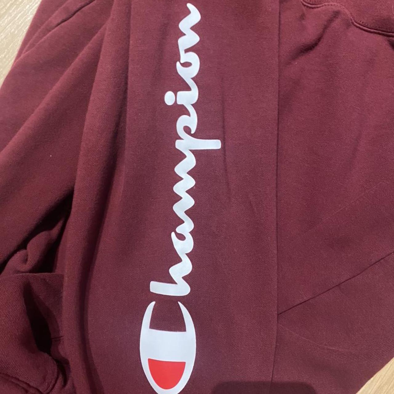 burgundy champion pants