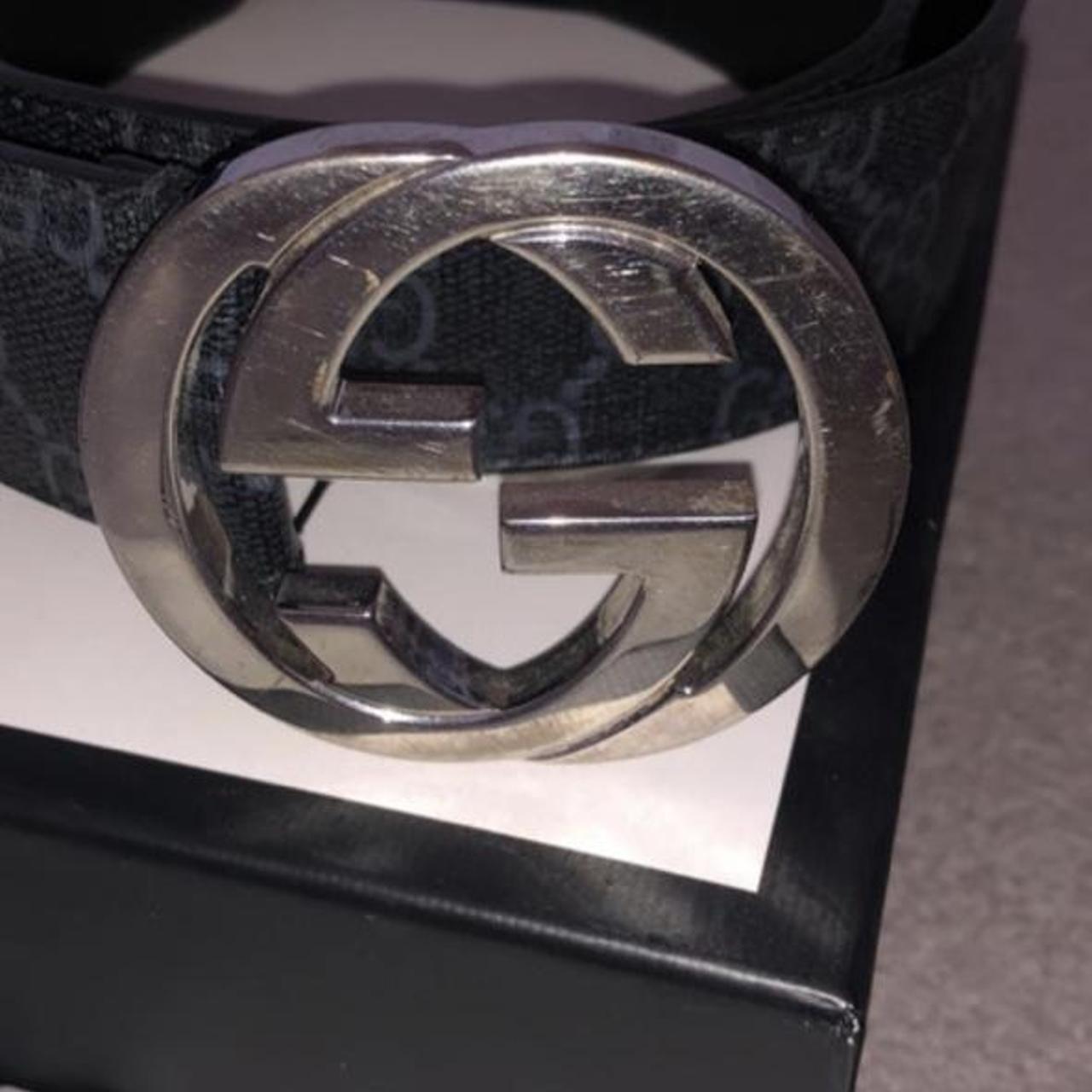 mens gucci belt used