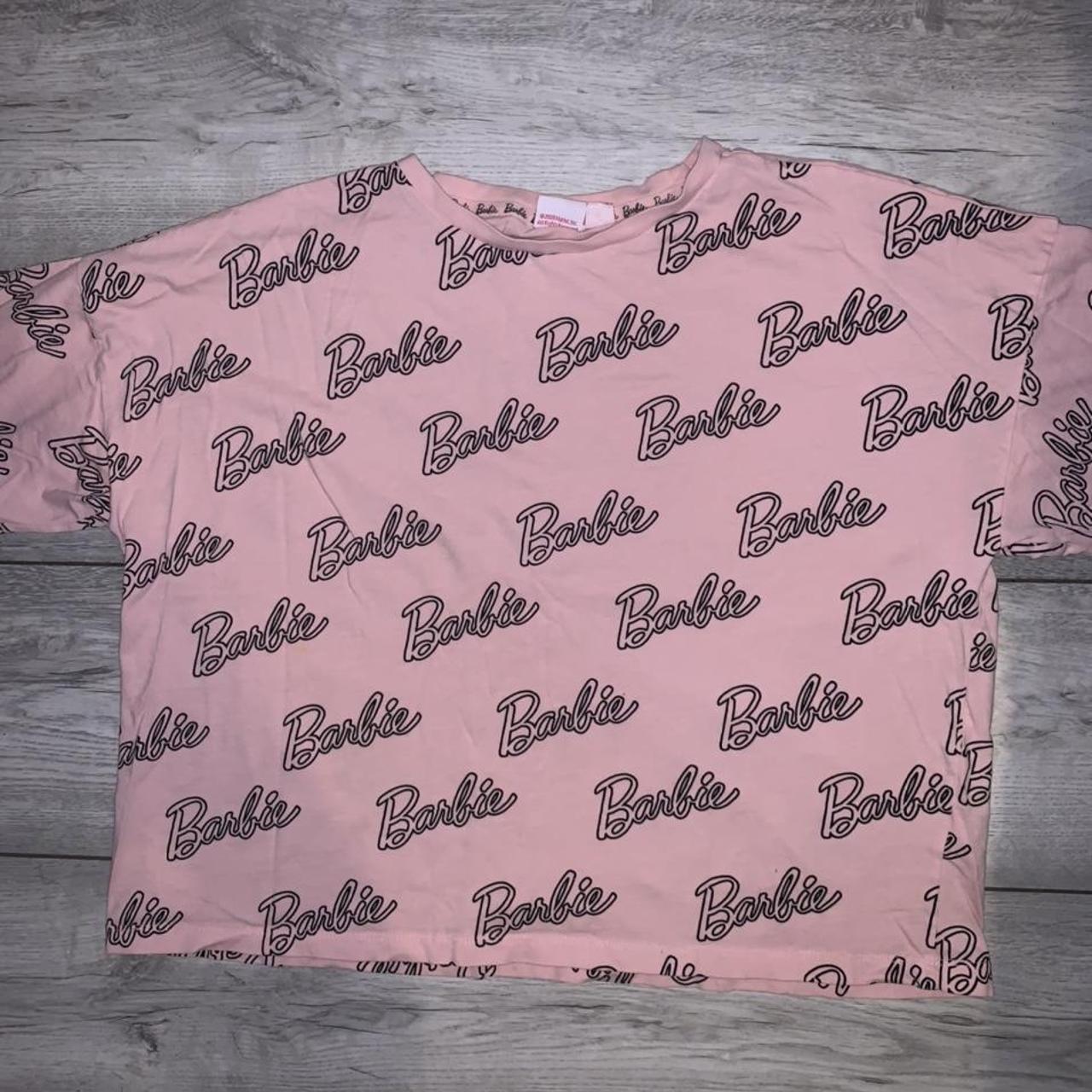 Oversized Barbie printed t shirt 💗 can be sold with... - Depop