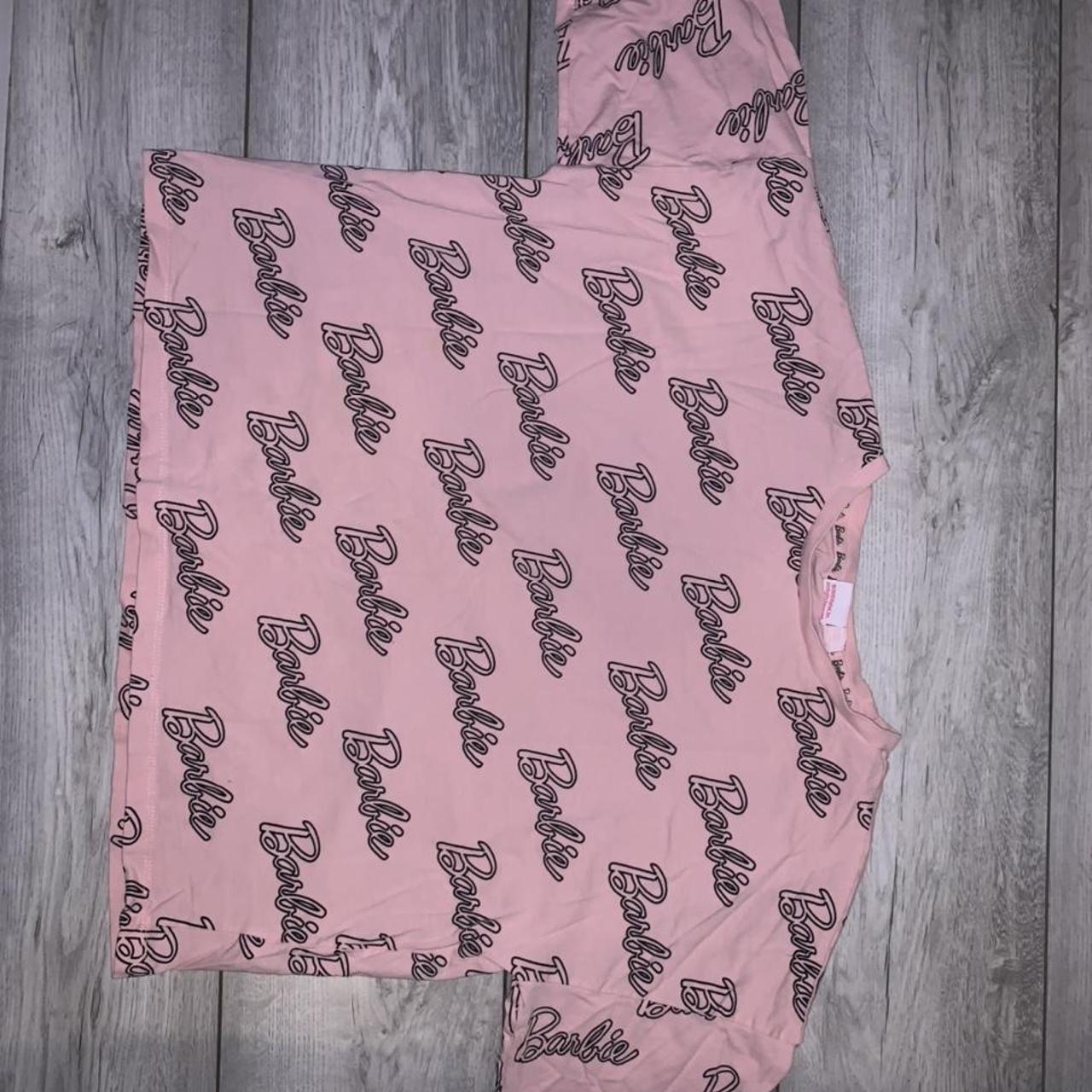 Oversized Barbie printed t shirt 💗 can be sold with... - Depop