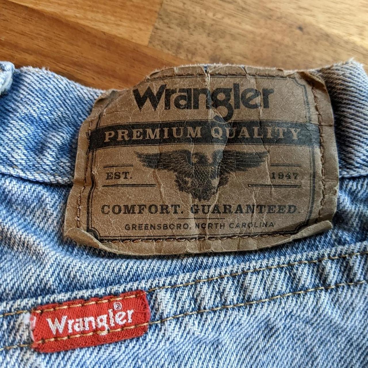 Wrangler Men's Blue Jeans | Depop