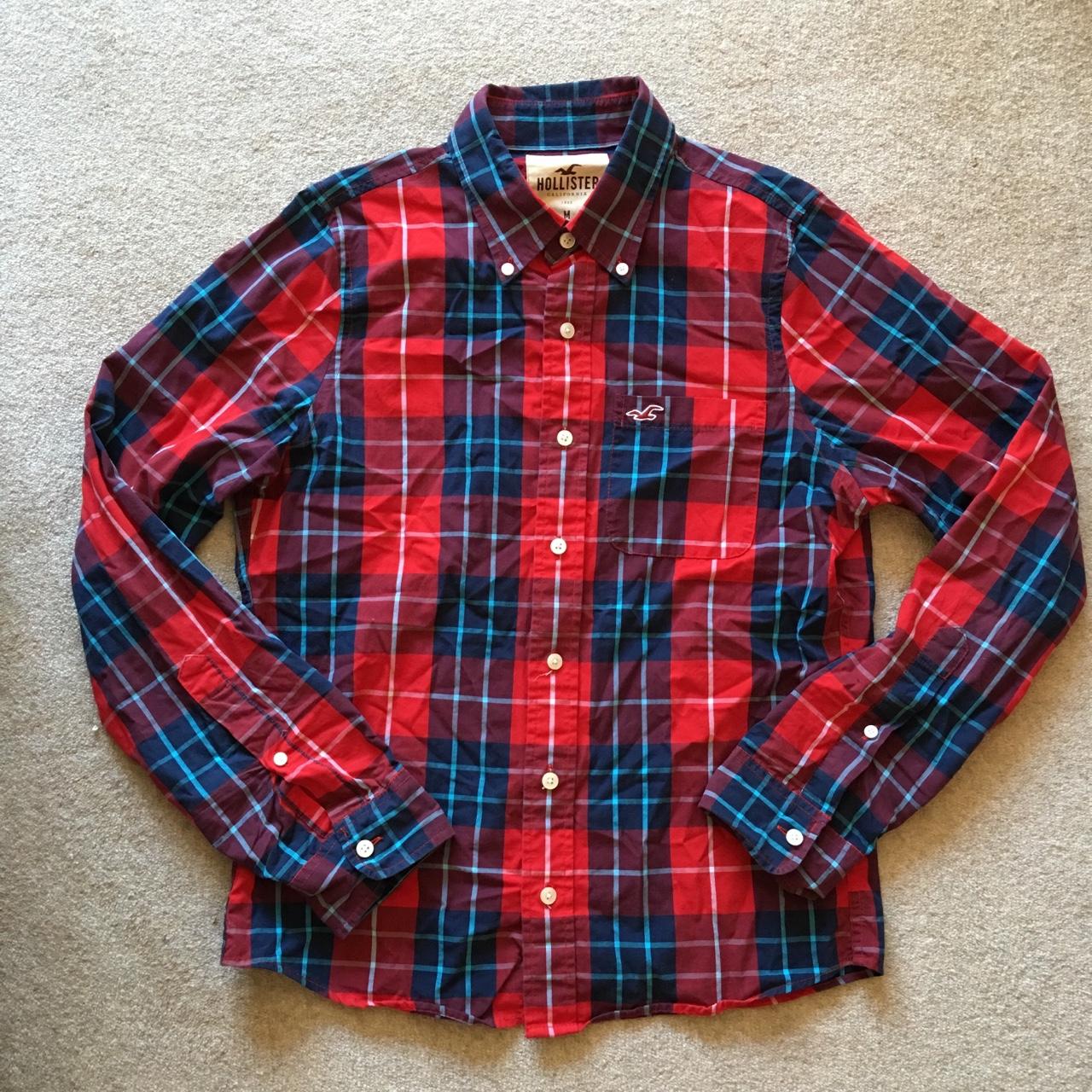 hollister checkered shirt