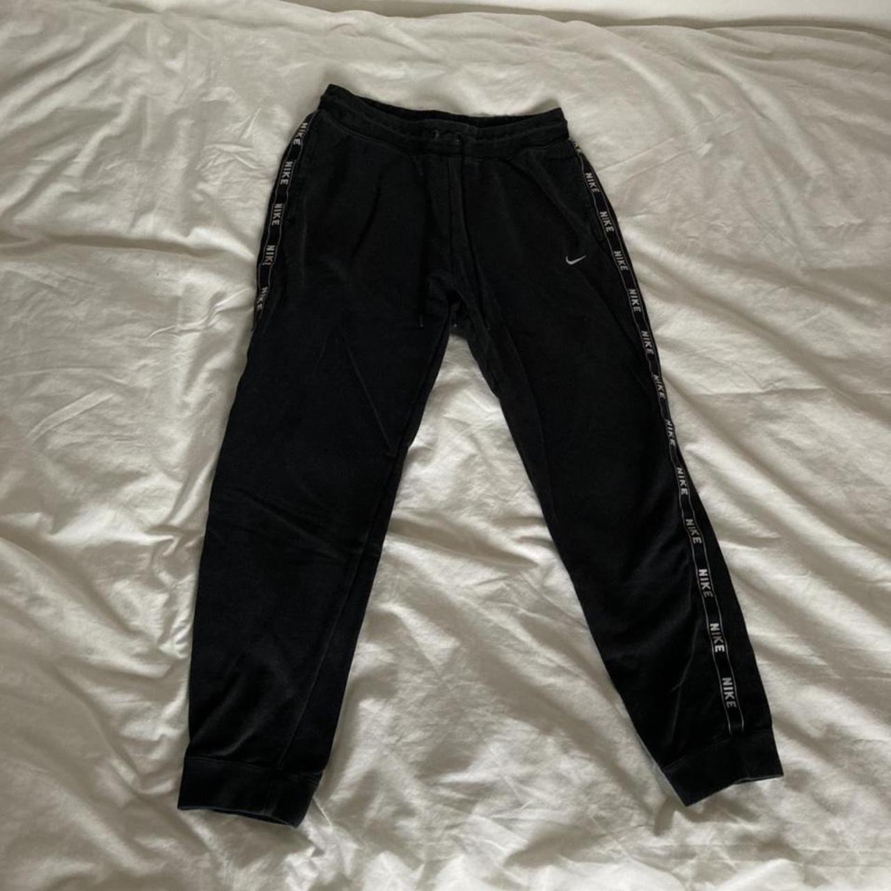 Black Nike Joggers / Tracksuit Bottoms with Nike... Depop