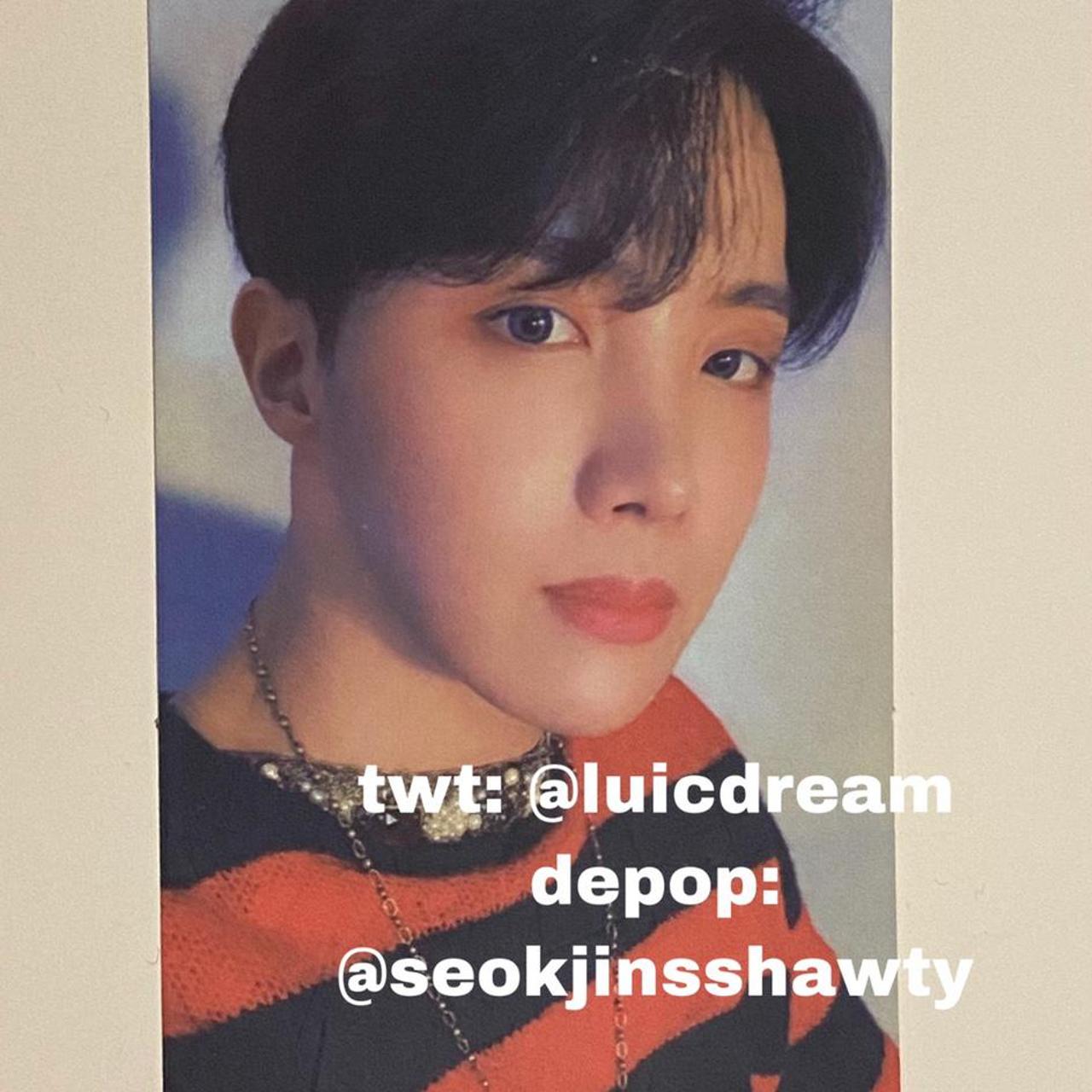 wts | want to sell bts jhope photo card pc map... - Depop