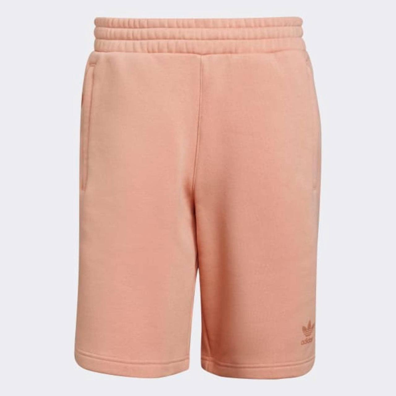 Pink adidas shorts mens online