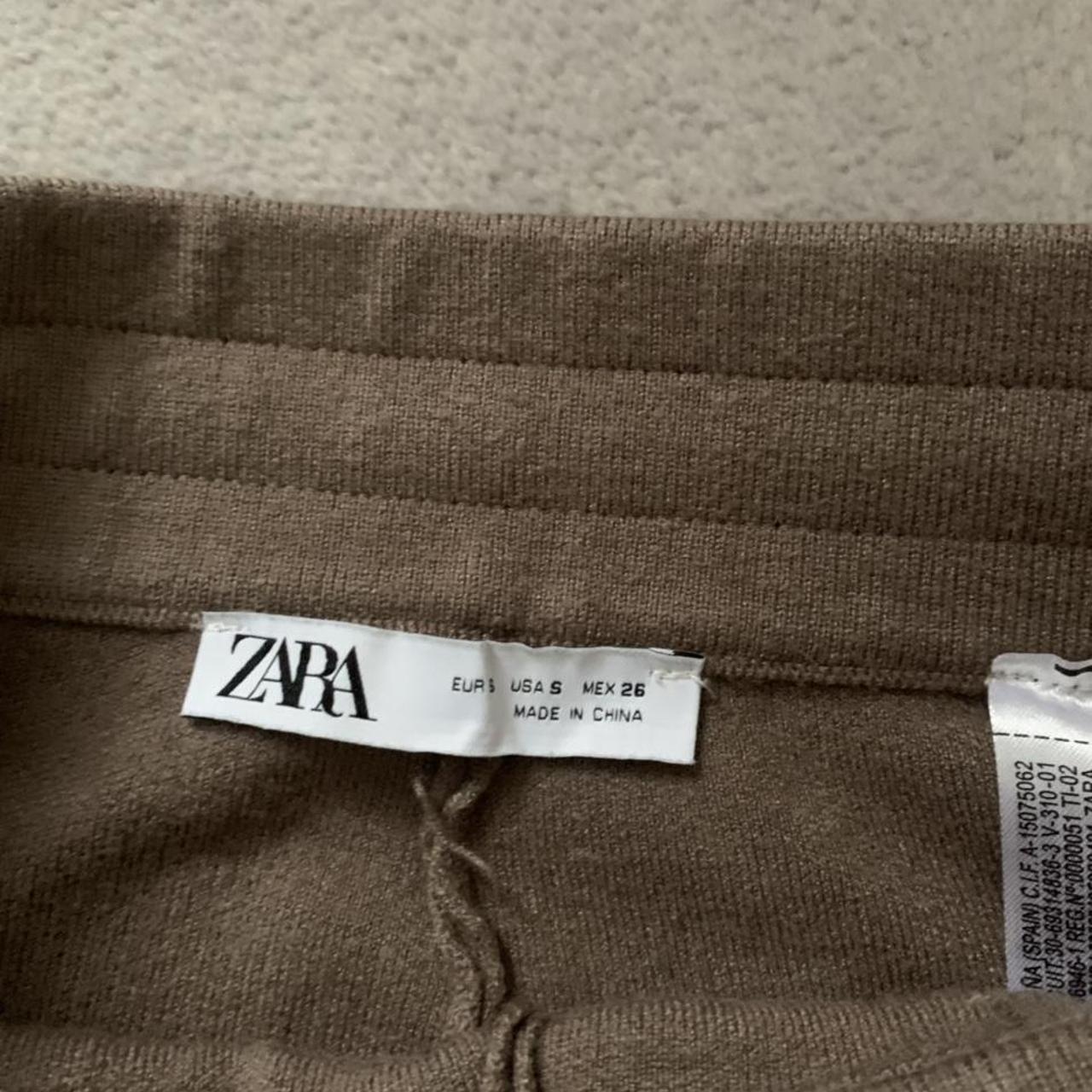 Zara knit joggers size S. matching hoodie available.... - Depop