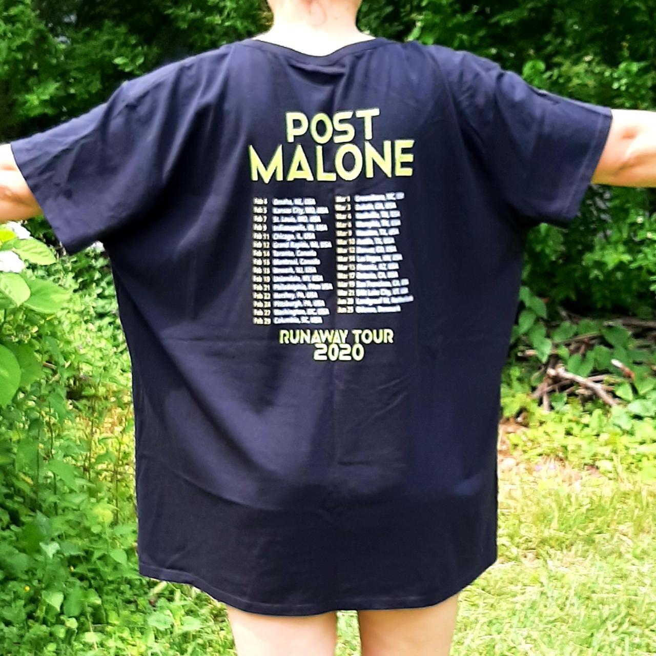 Post malone store tour shirts 2020