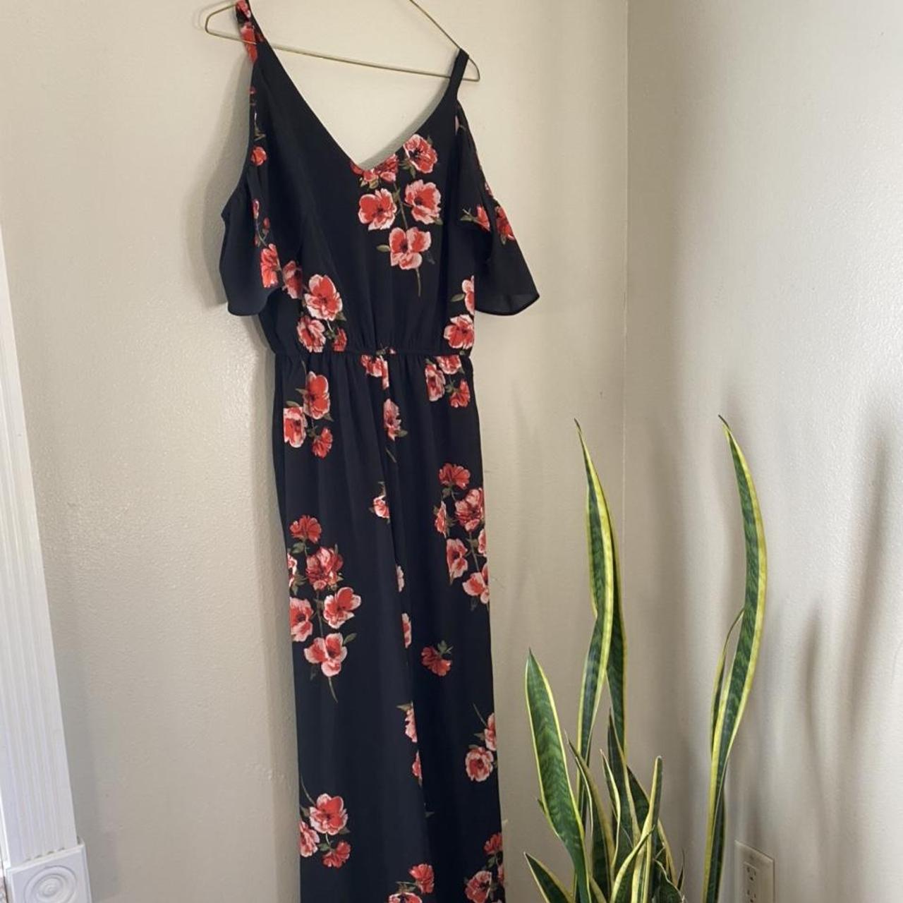 red and black nike jumpsuit